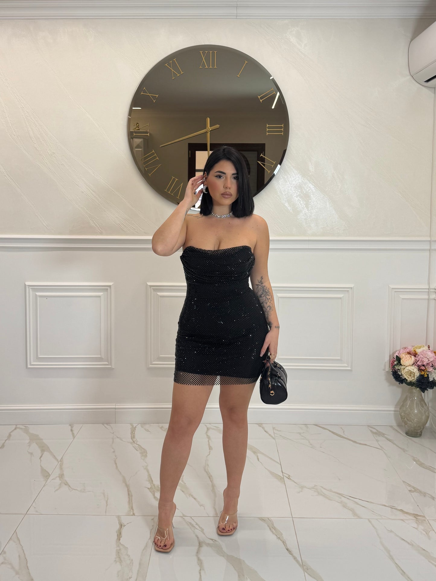 Dress Crystal black
