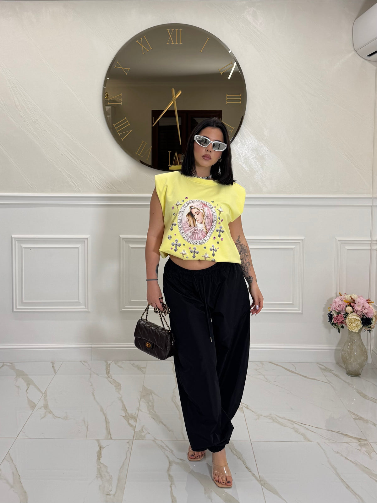 Maxi Canotta Saint Yellow