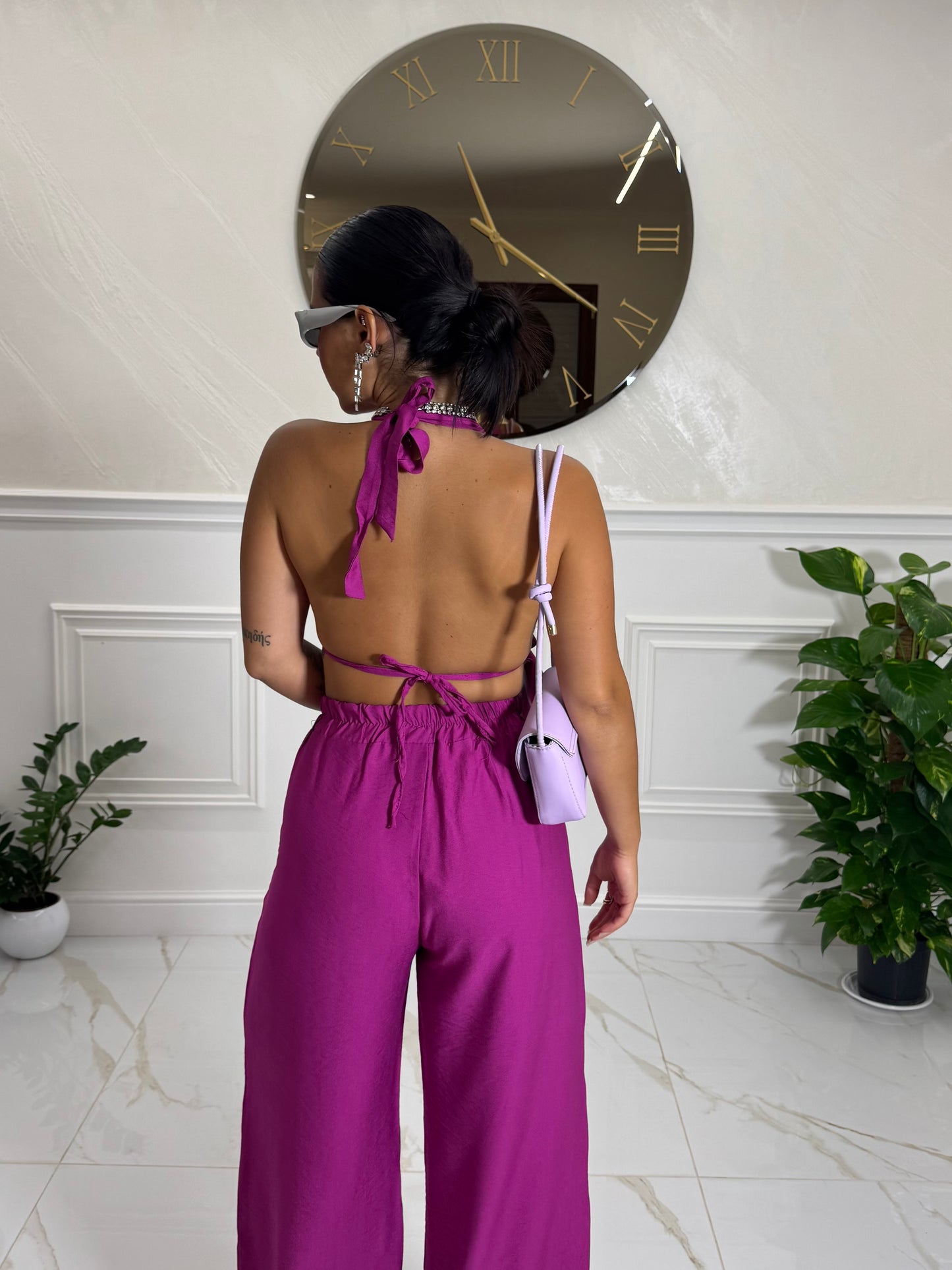 COORDINATO ALLIE VIOLA