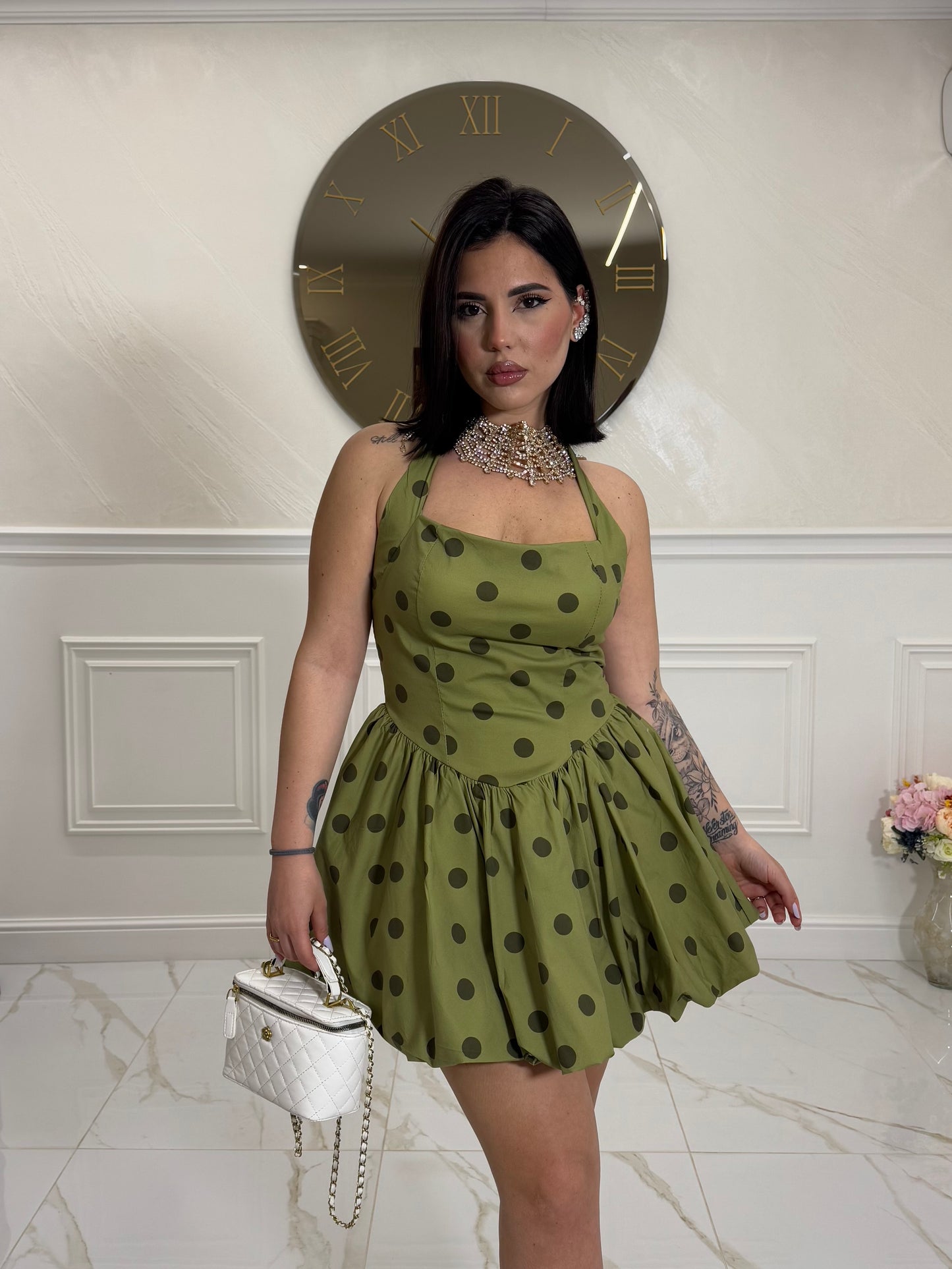 Dress Monroe Green
