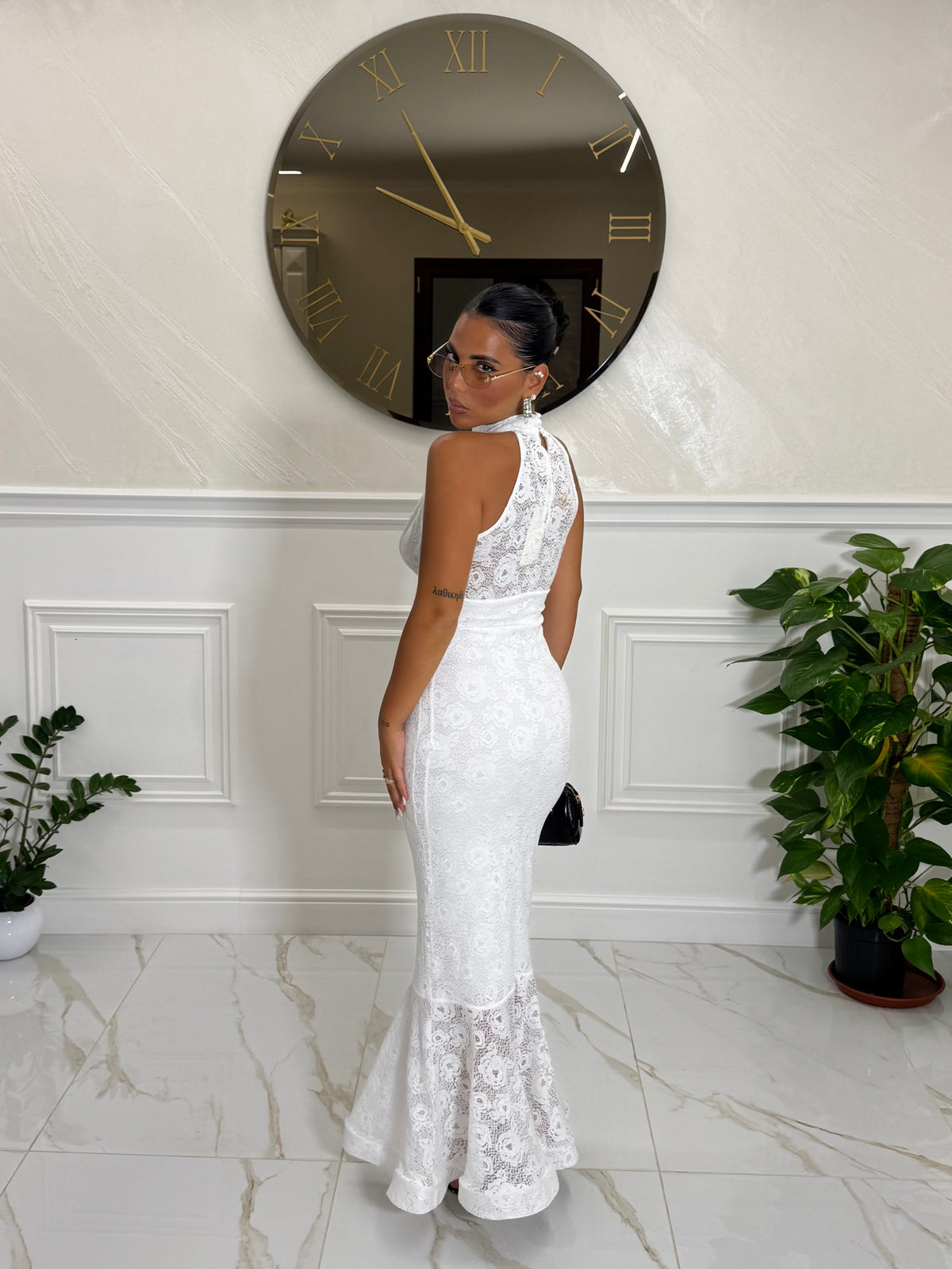 Dress Angel White