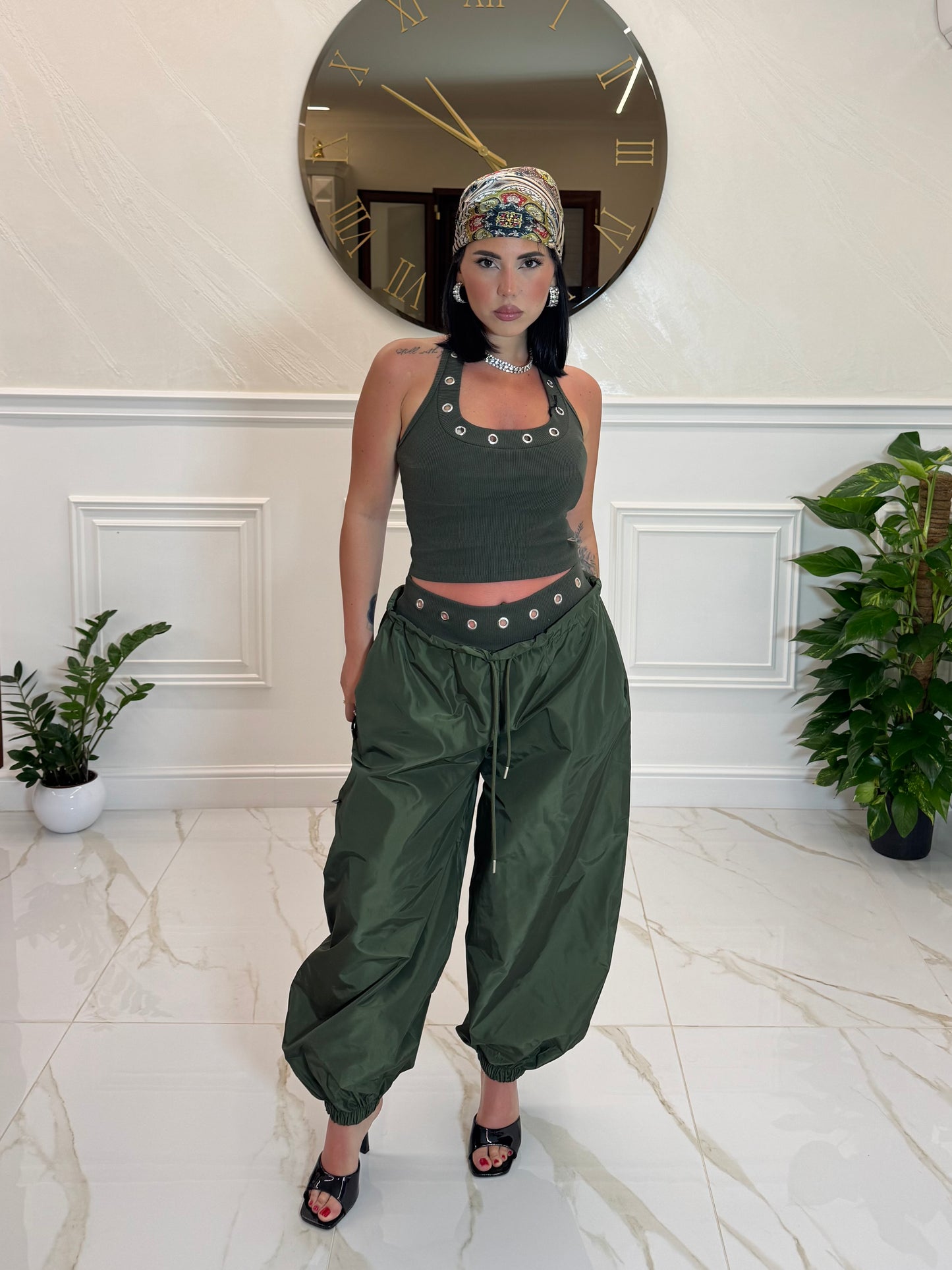 Coordinato Baddie Green
