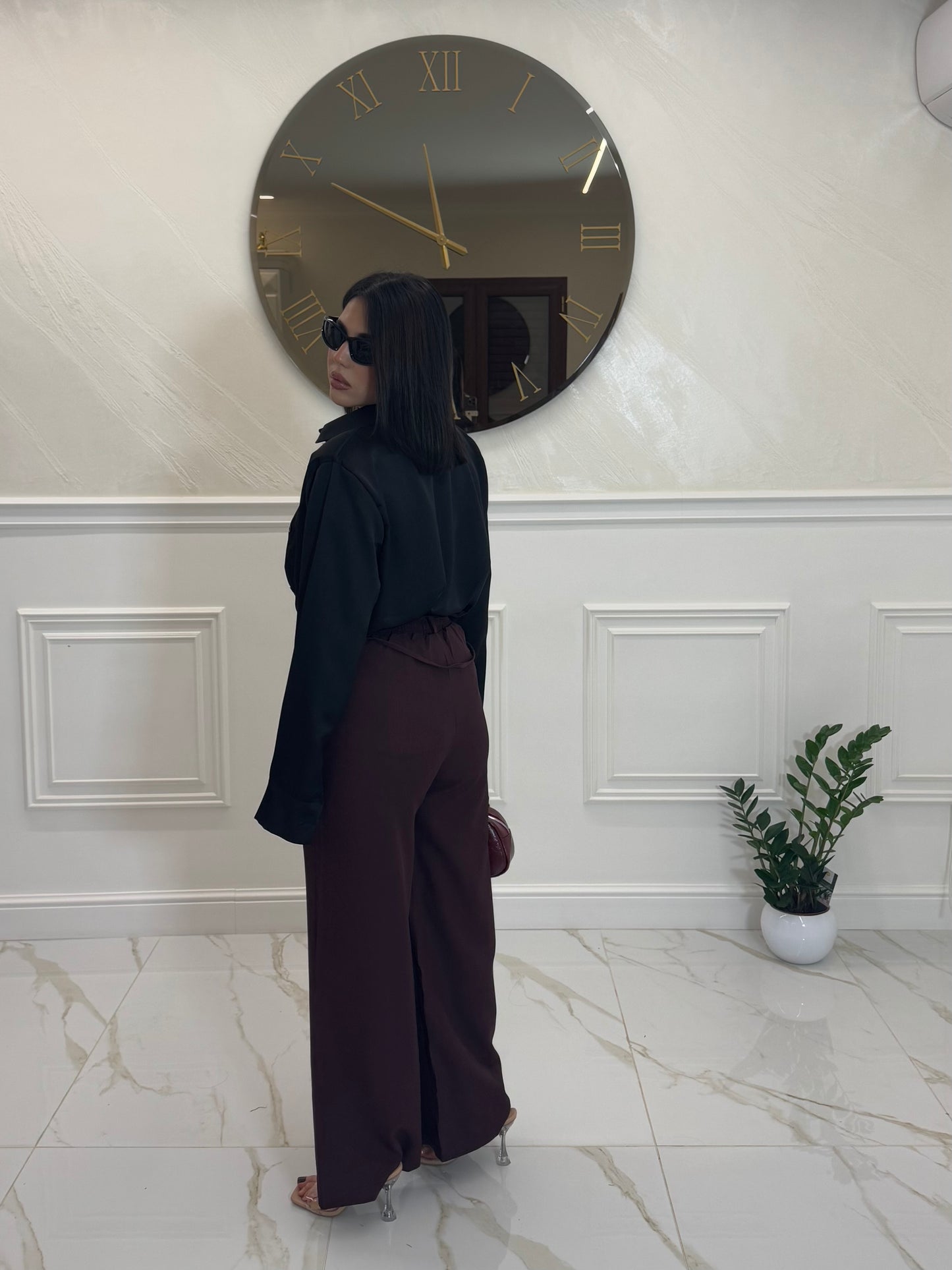 Pantalone Mery Bordeaux