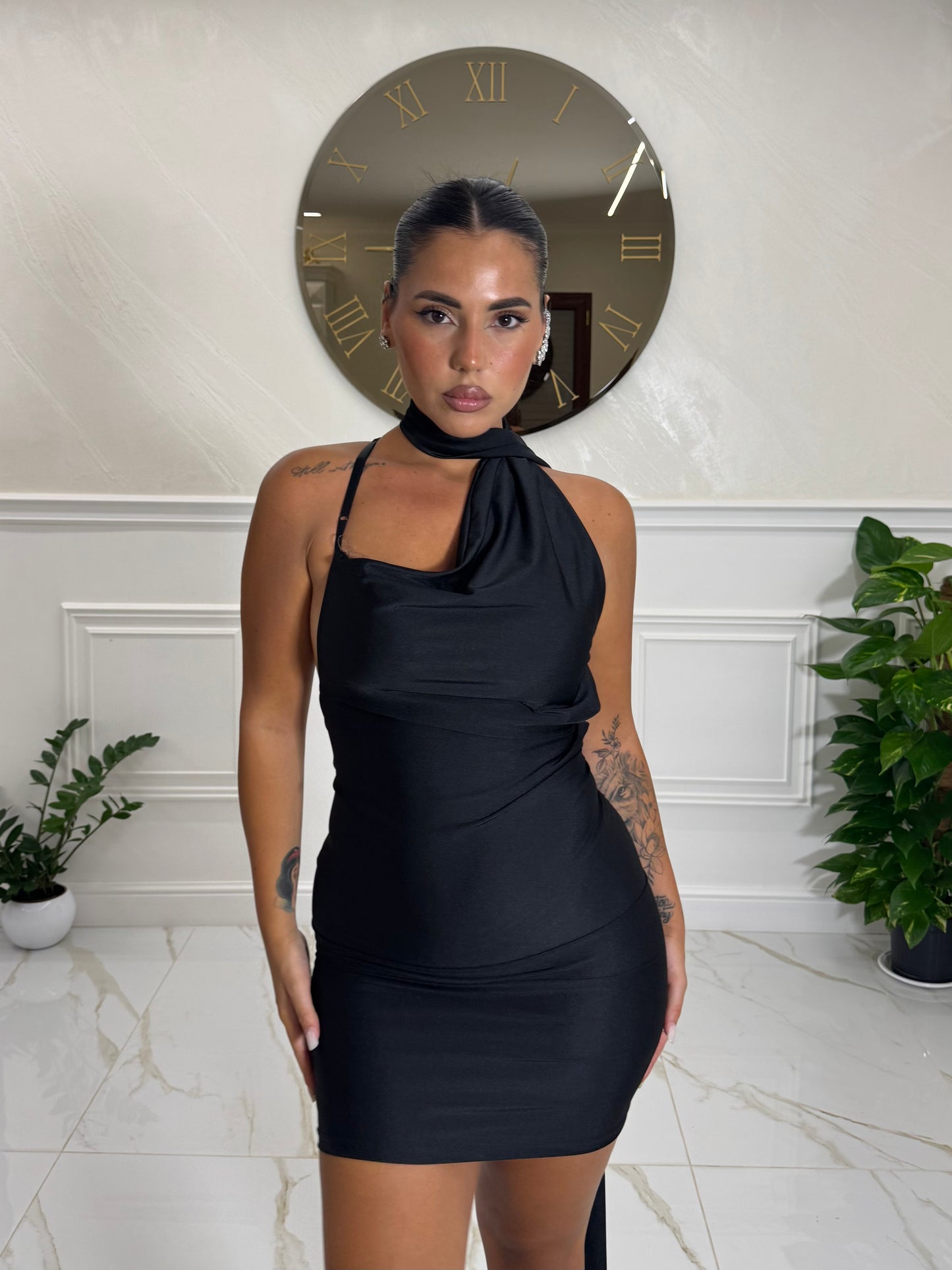 Mini Dress Imperial Black
