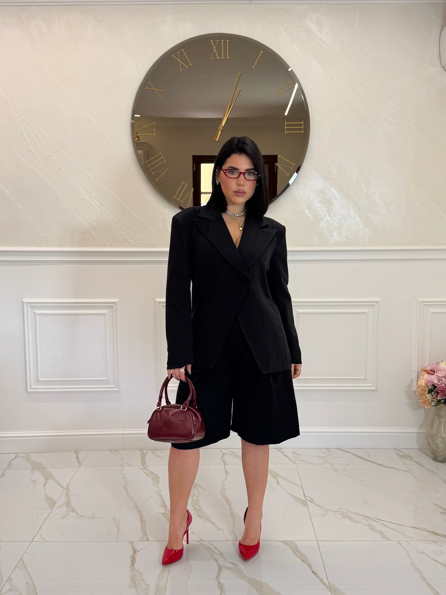 Tailleur Bermuda Black