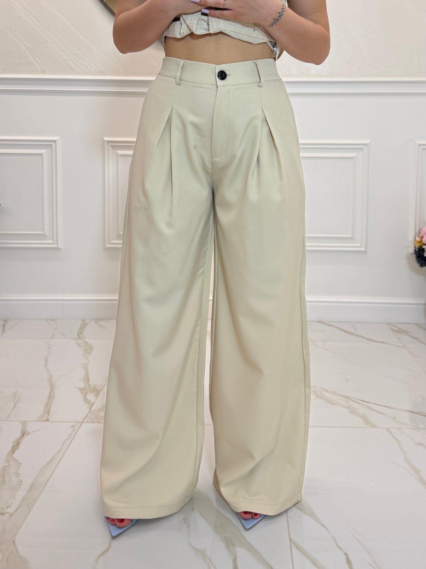 Pantalone Clone Beige