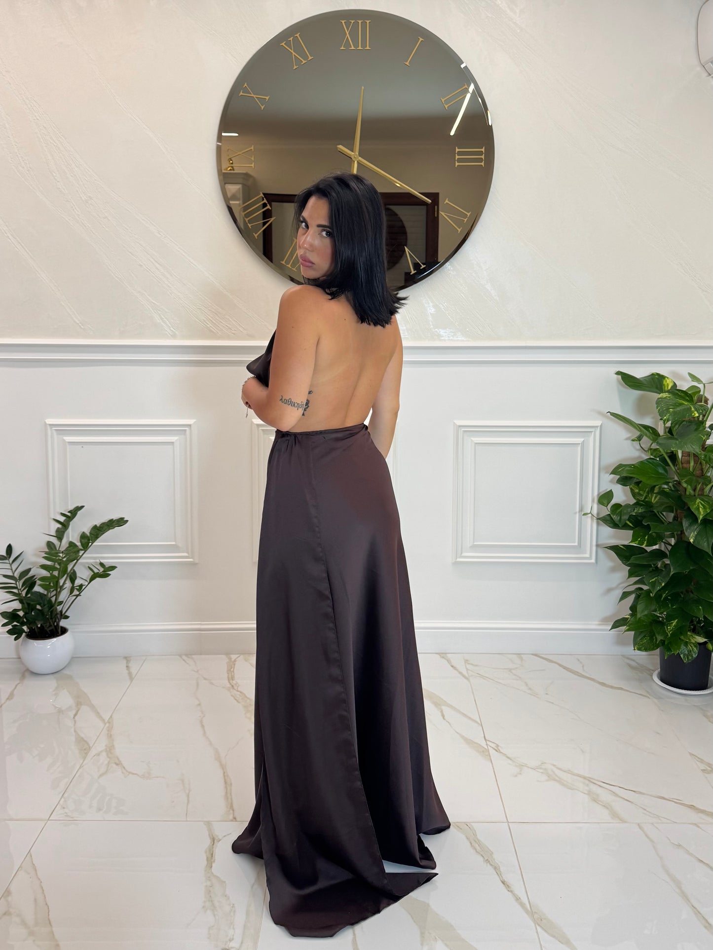 Dress S. Monica brown