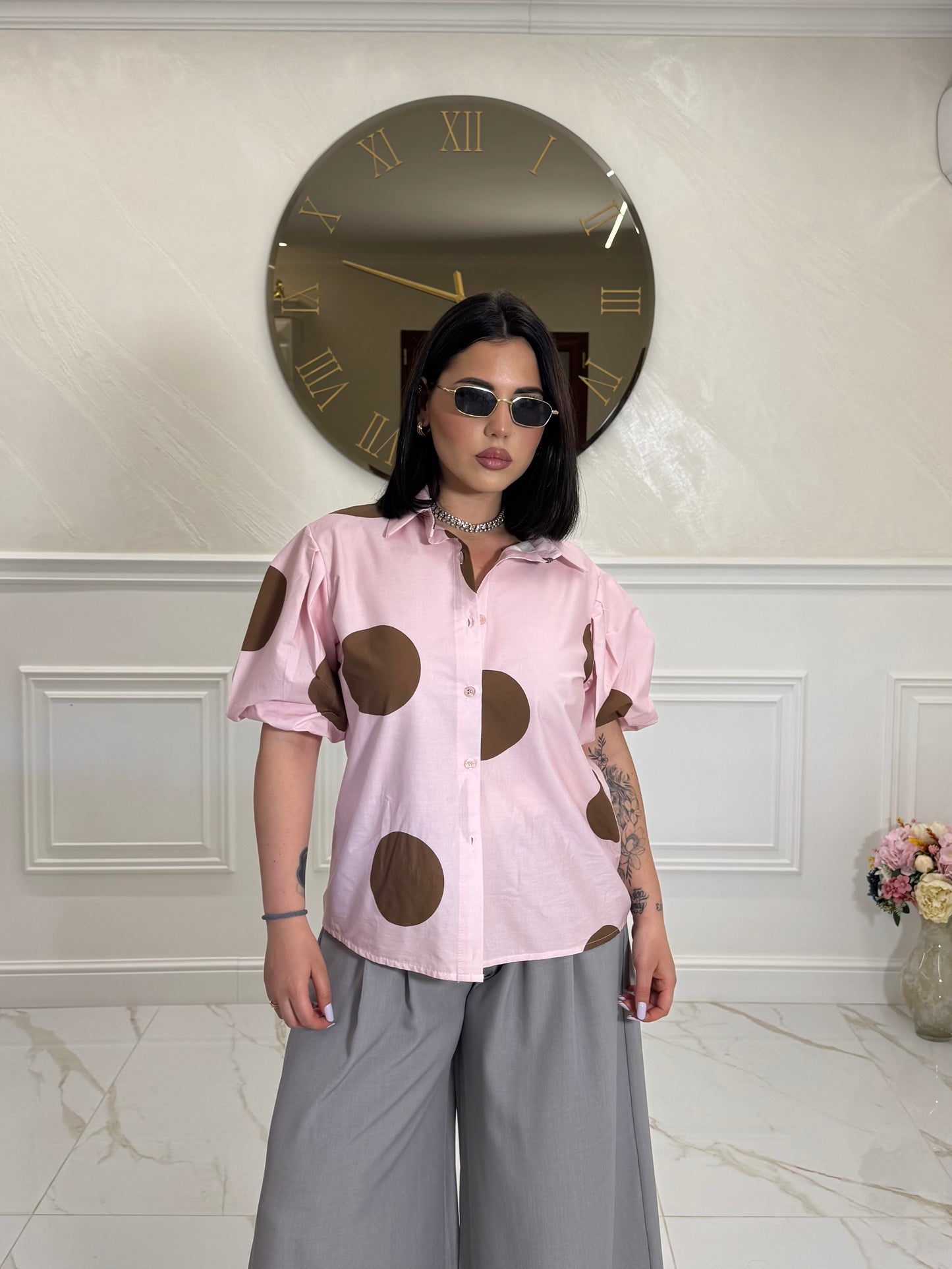Camicia Bubble Pink