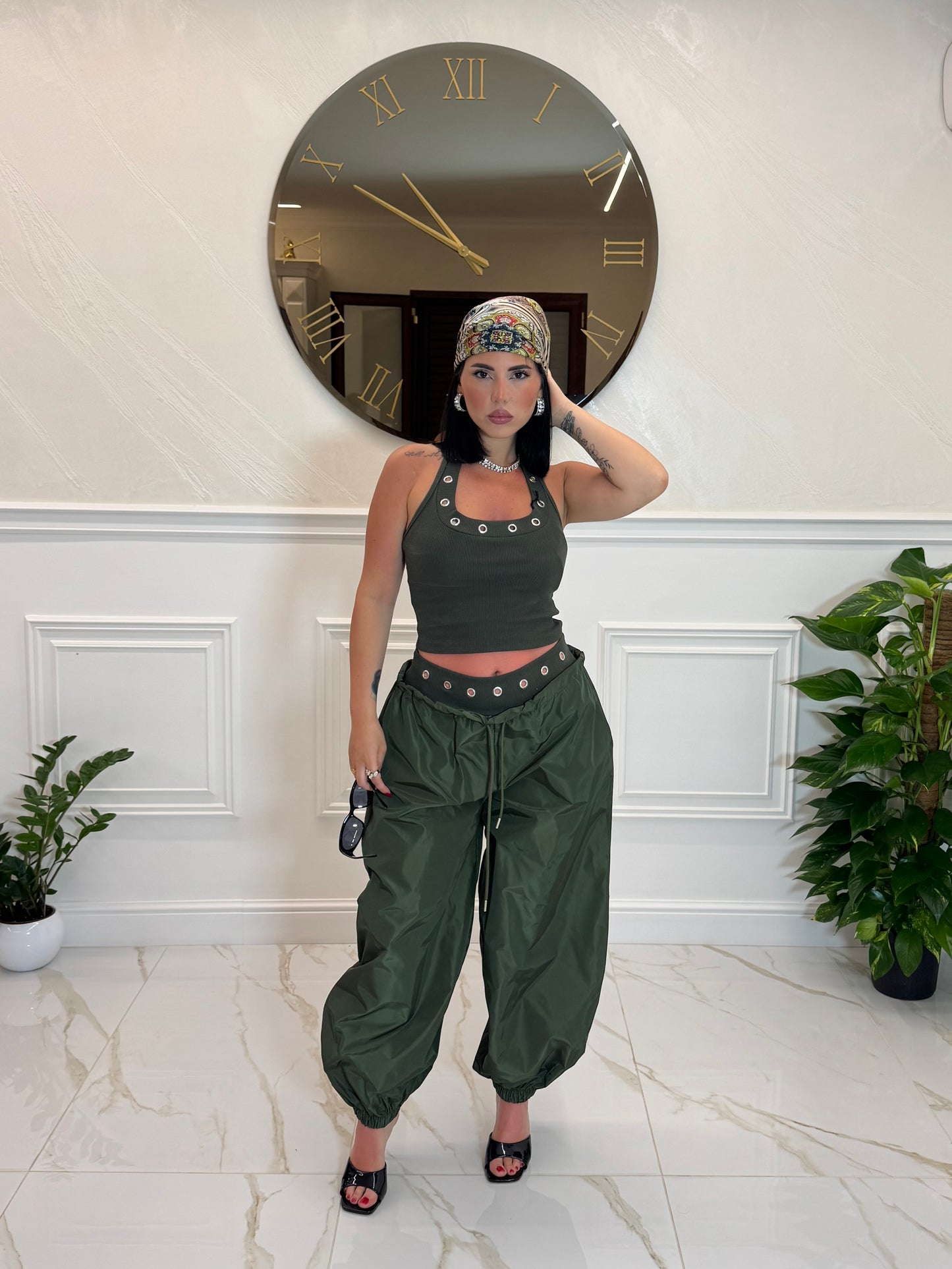 Coordinato Baddie Green