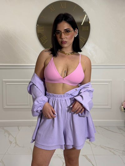 Bralette Lycra Pink