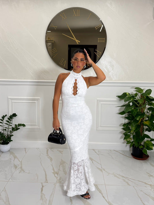 Dress Angel White