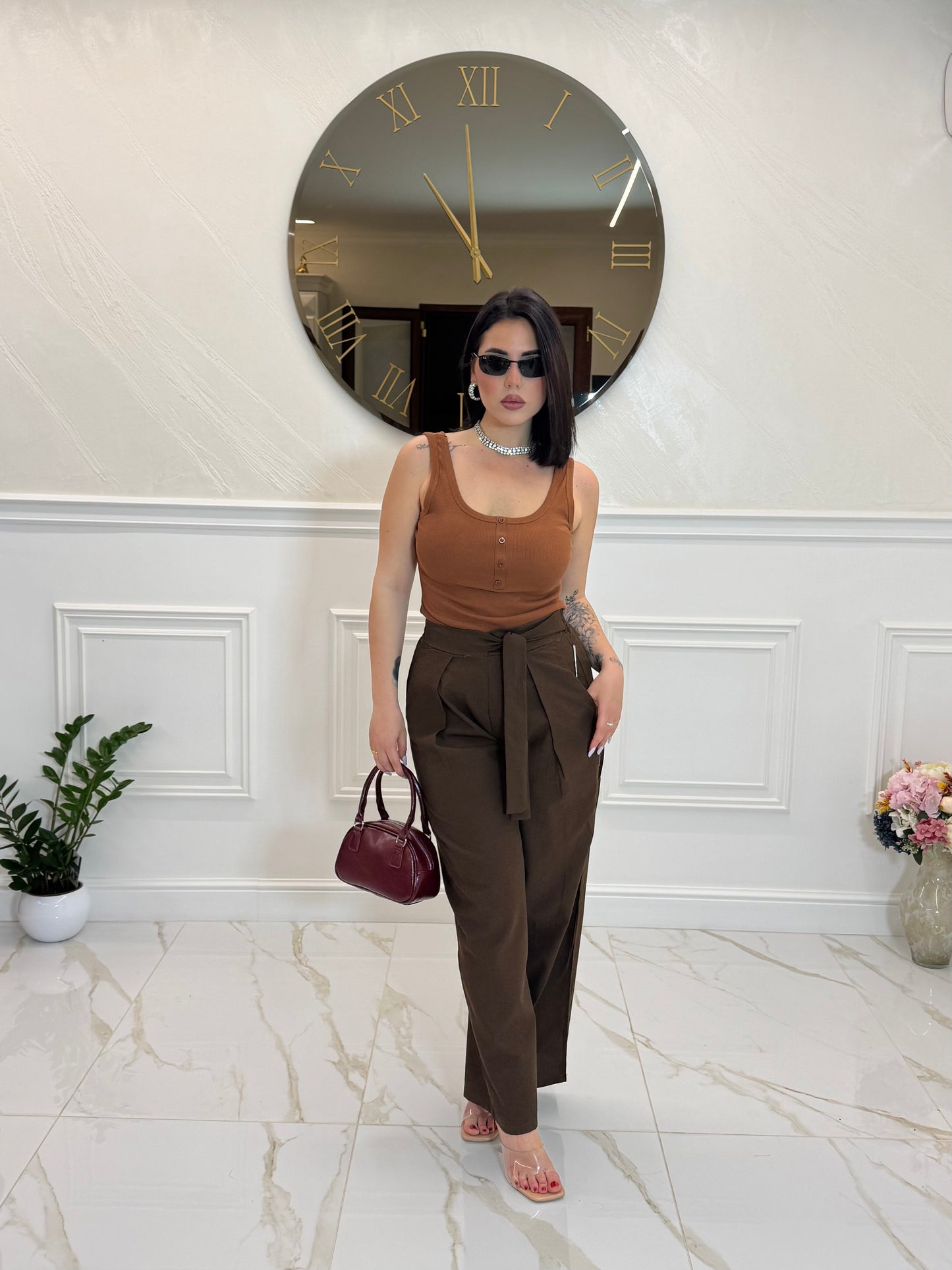Pantalone Fresh Brown