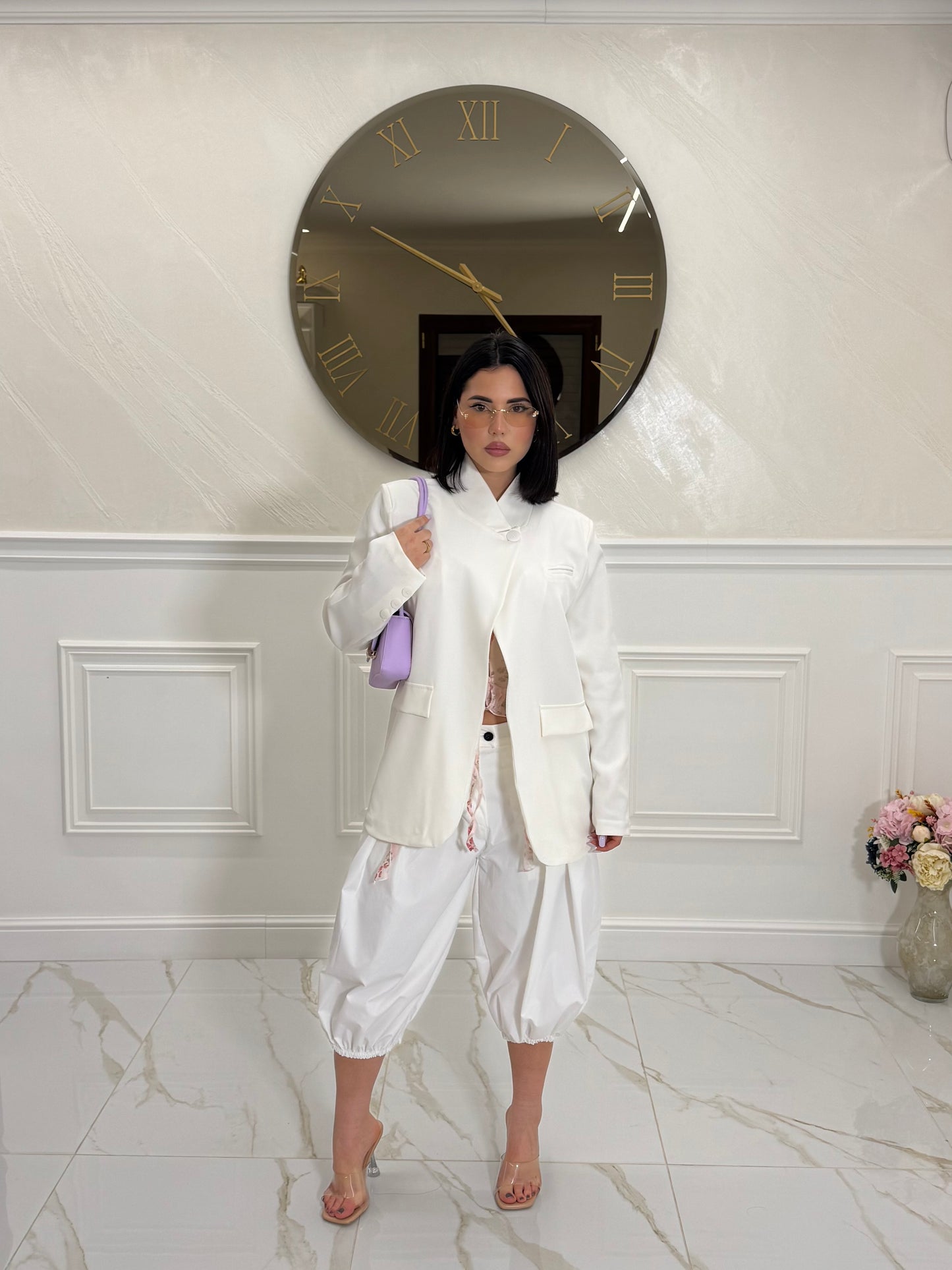 Blazer Open White