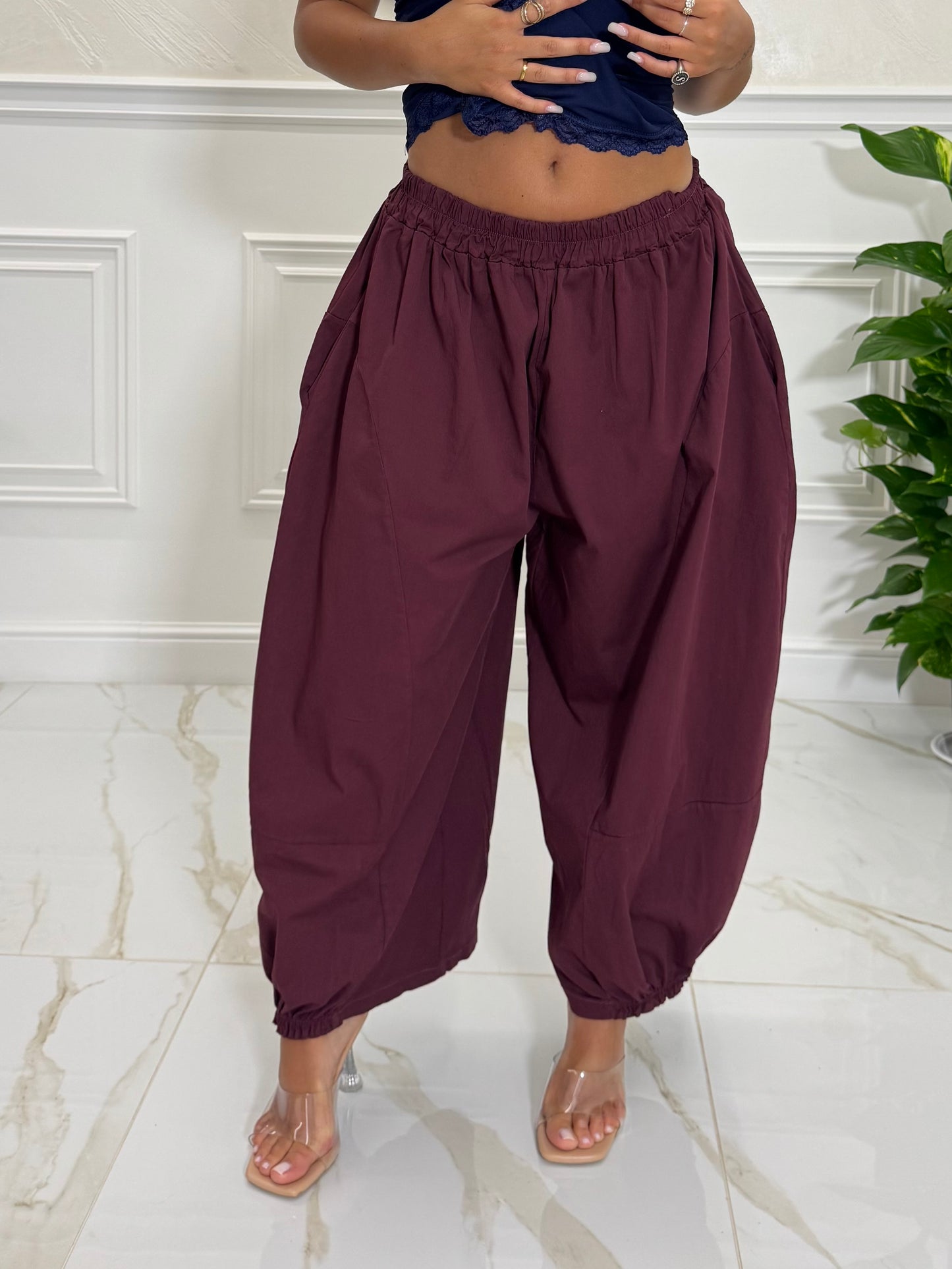 Pantalone UNDERGROUND BORDEAUX