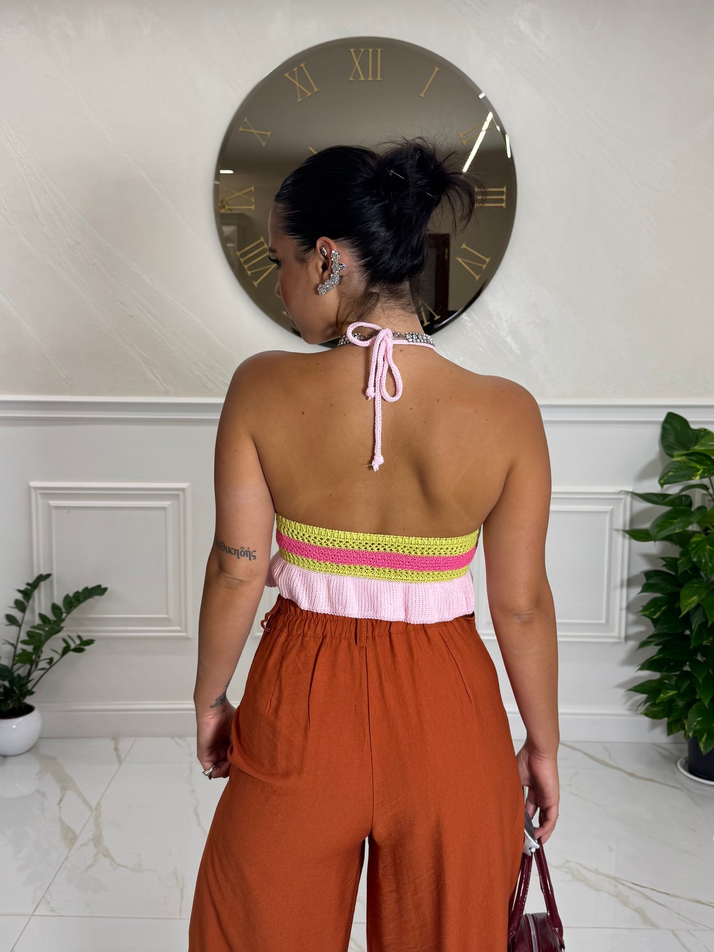 Top CROCHET VARI COLORI