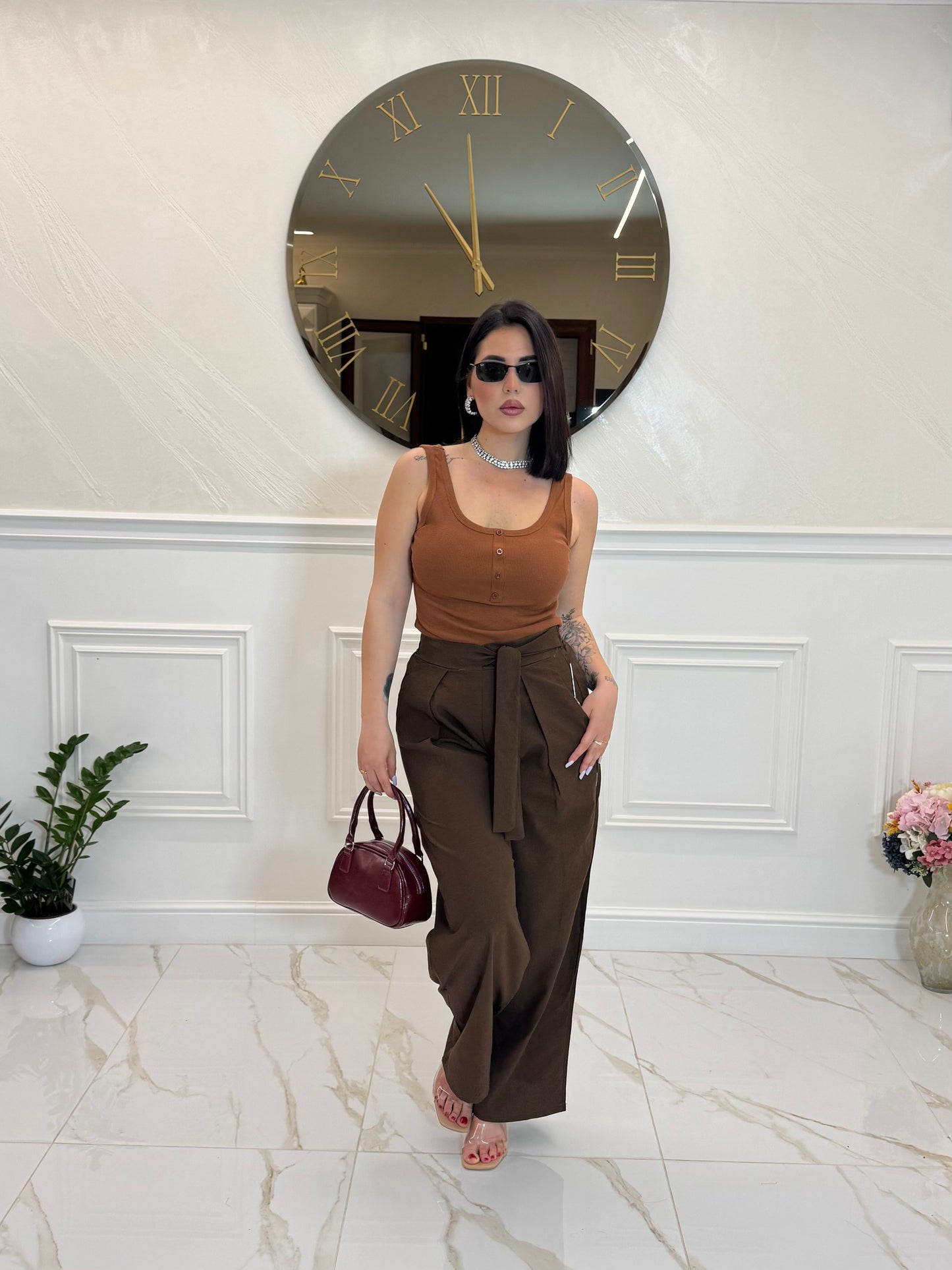 Pantalone Fresh Brown