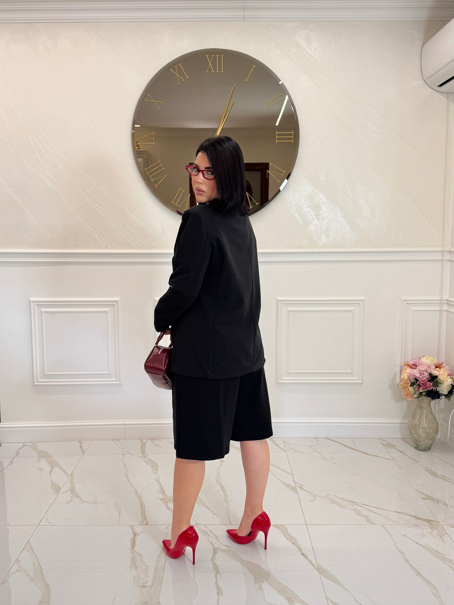 Tailleur Bermuda Black