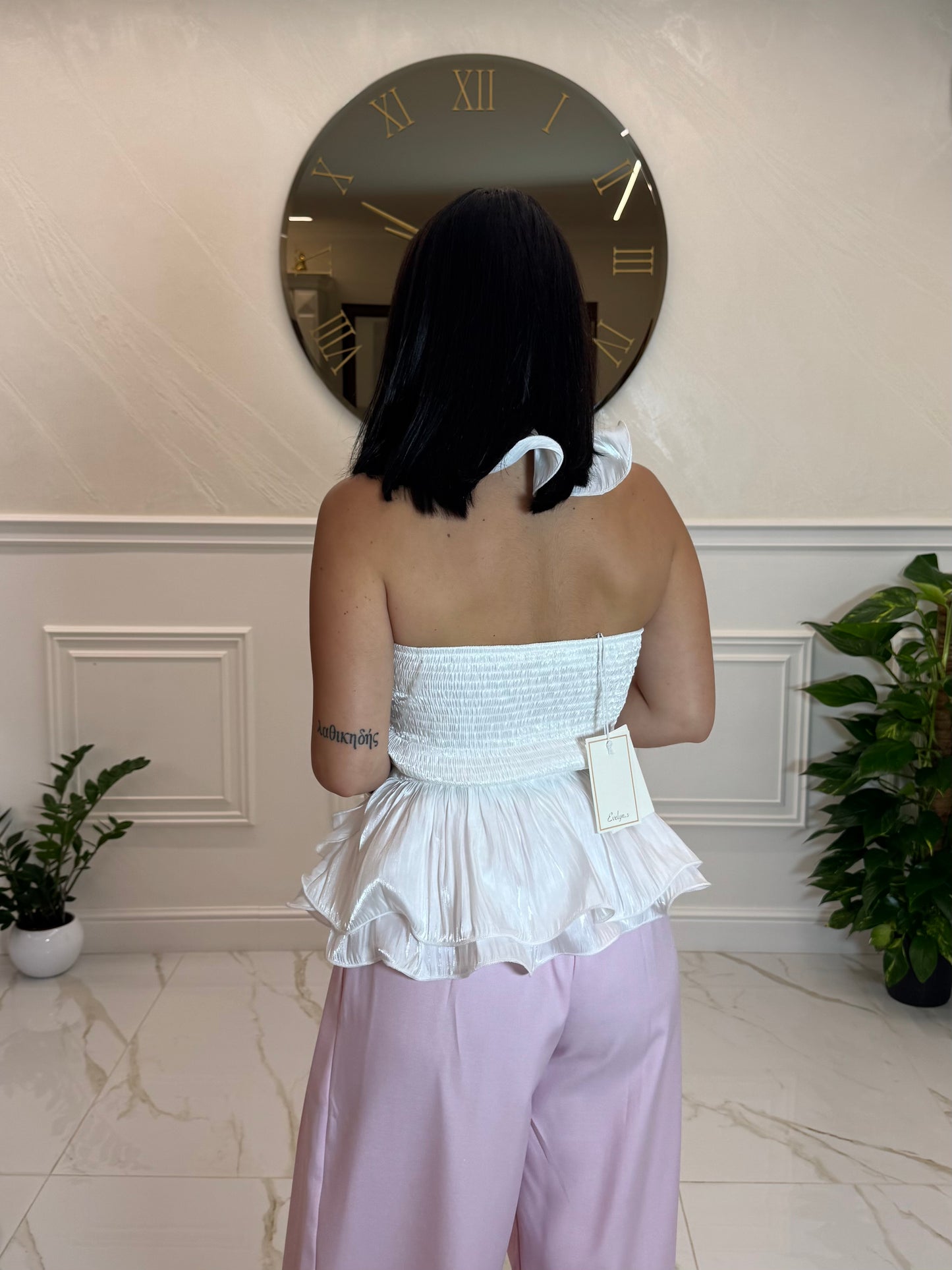 Maglia Rosé White