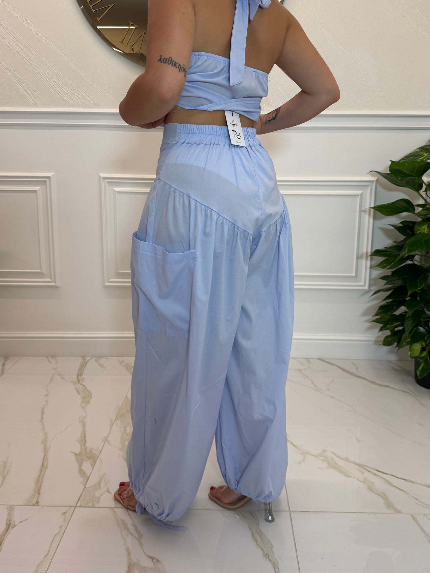Coordinato Fly Azzurro