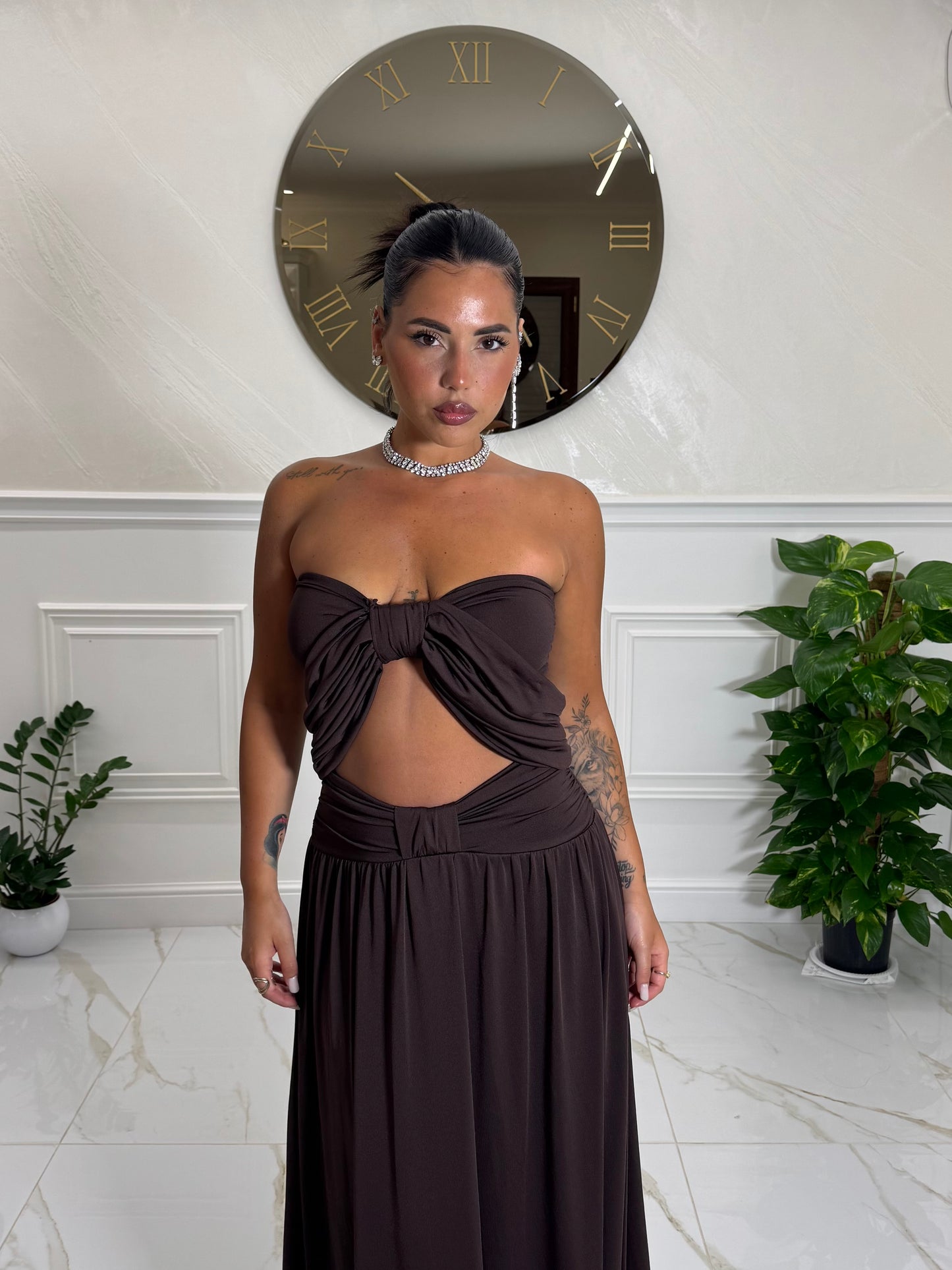 Coordinato Mulan Marrone
