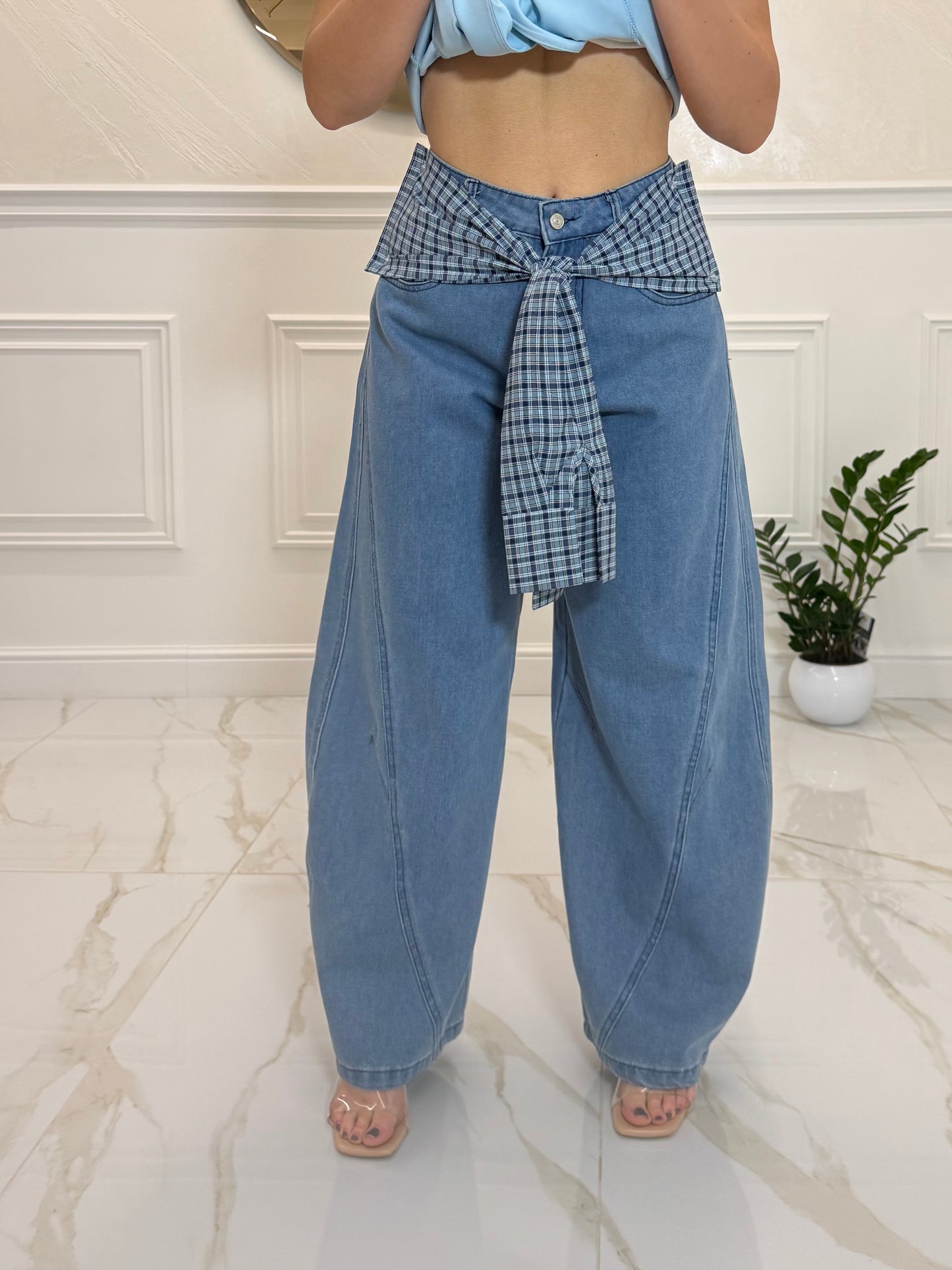 Jeans Factory Azzurro