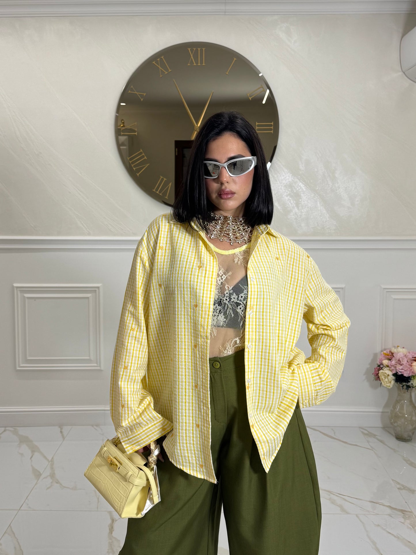 Camicia Venere Yellow