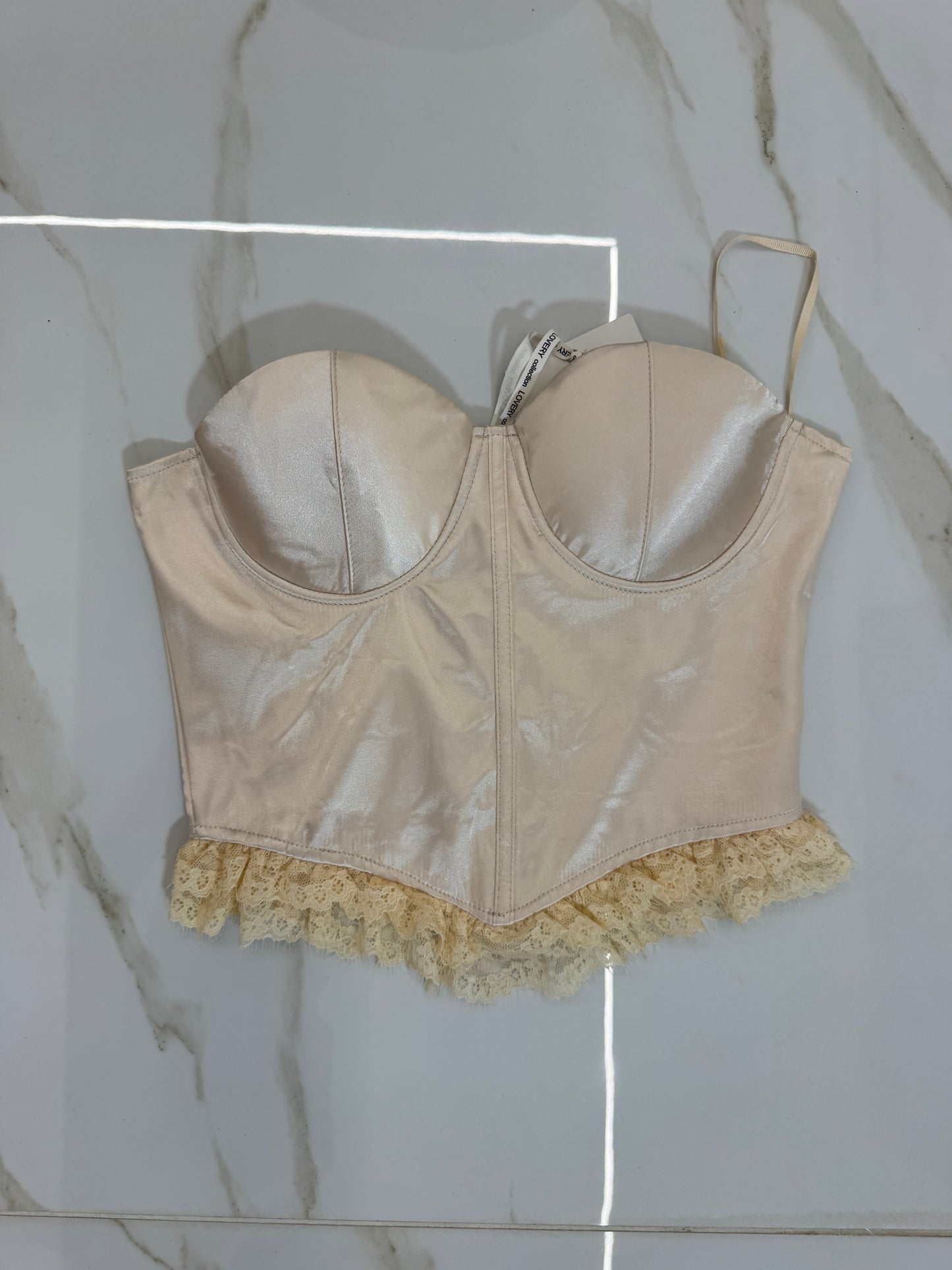 Corpetto Girl Champagne