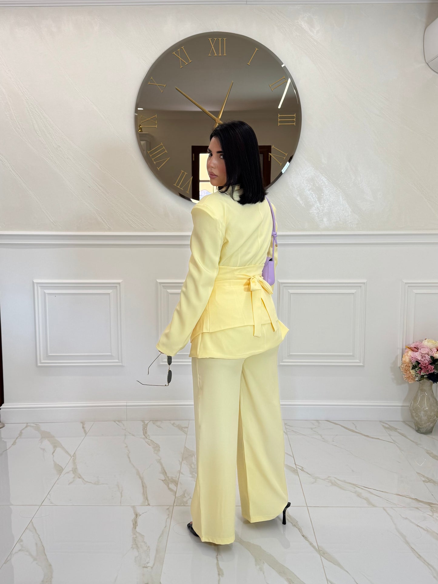 Tailleur theee Yellow