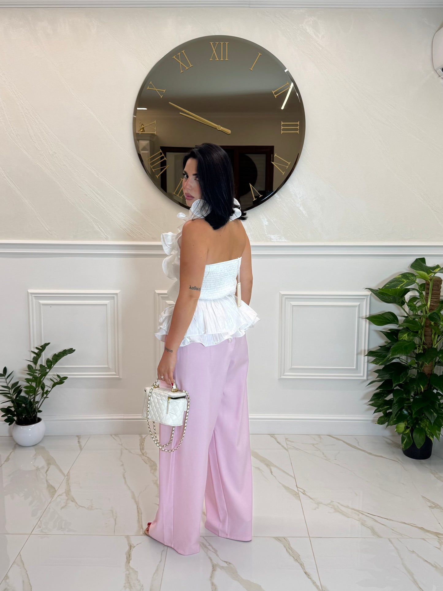 Maglia Rosé White