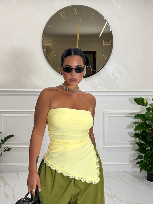 Top MICHELLE YELLOW
