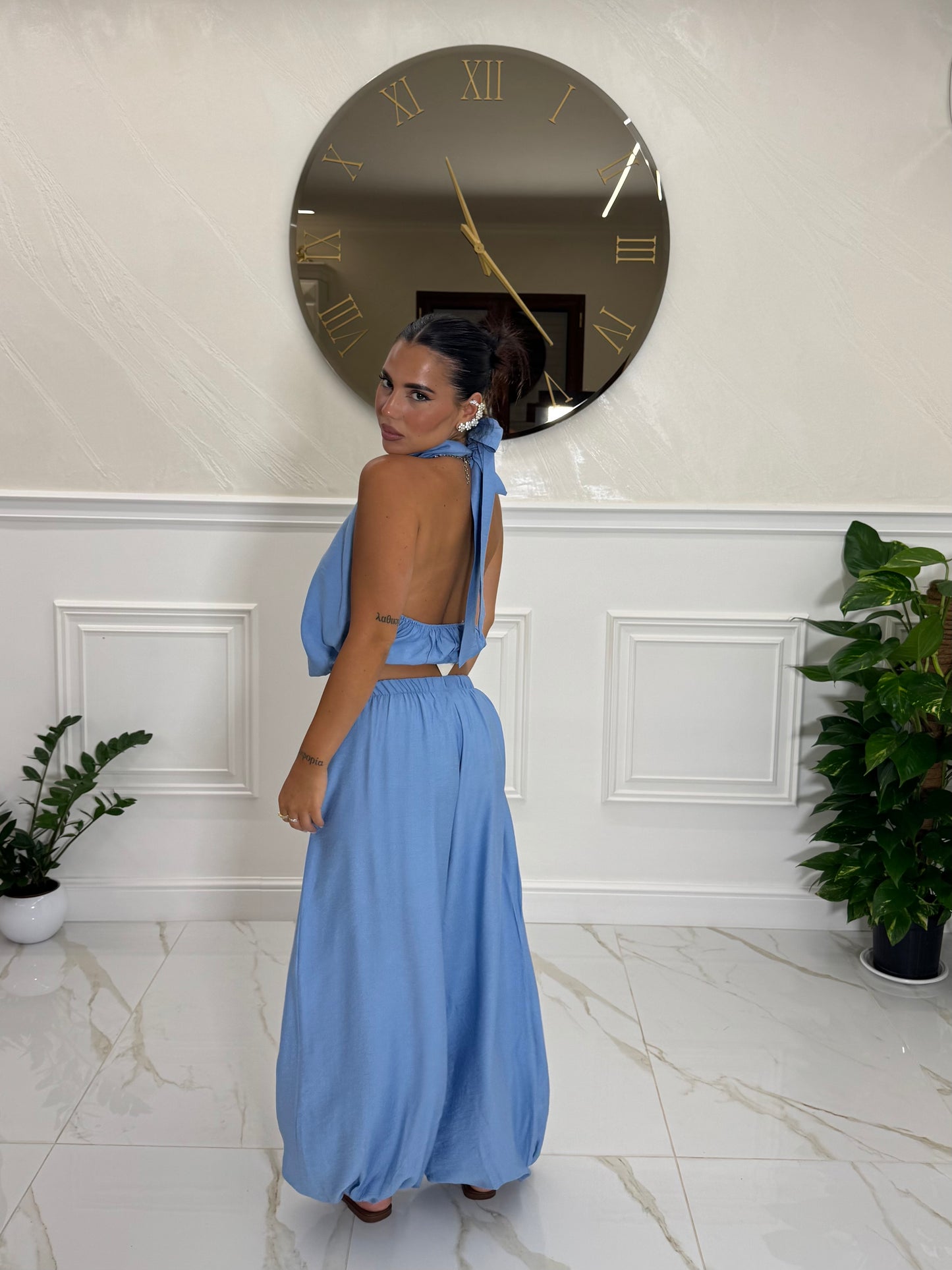 Coordinato BAYAHIBE azzurro