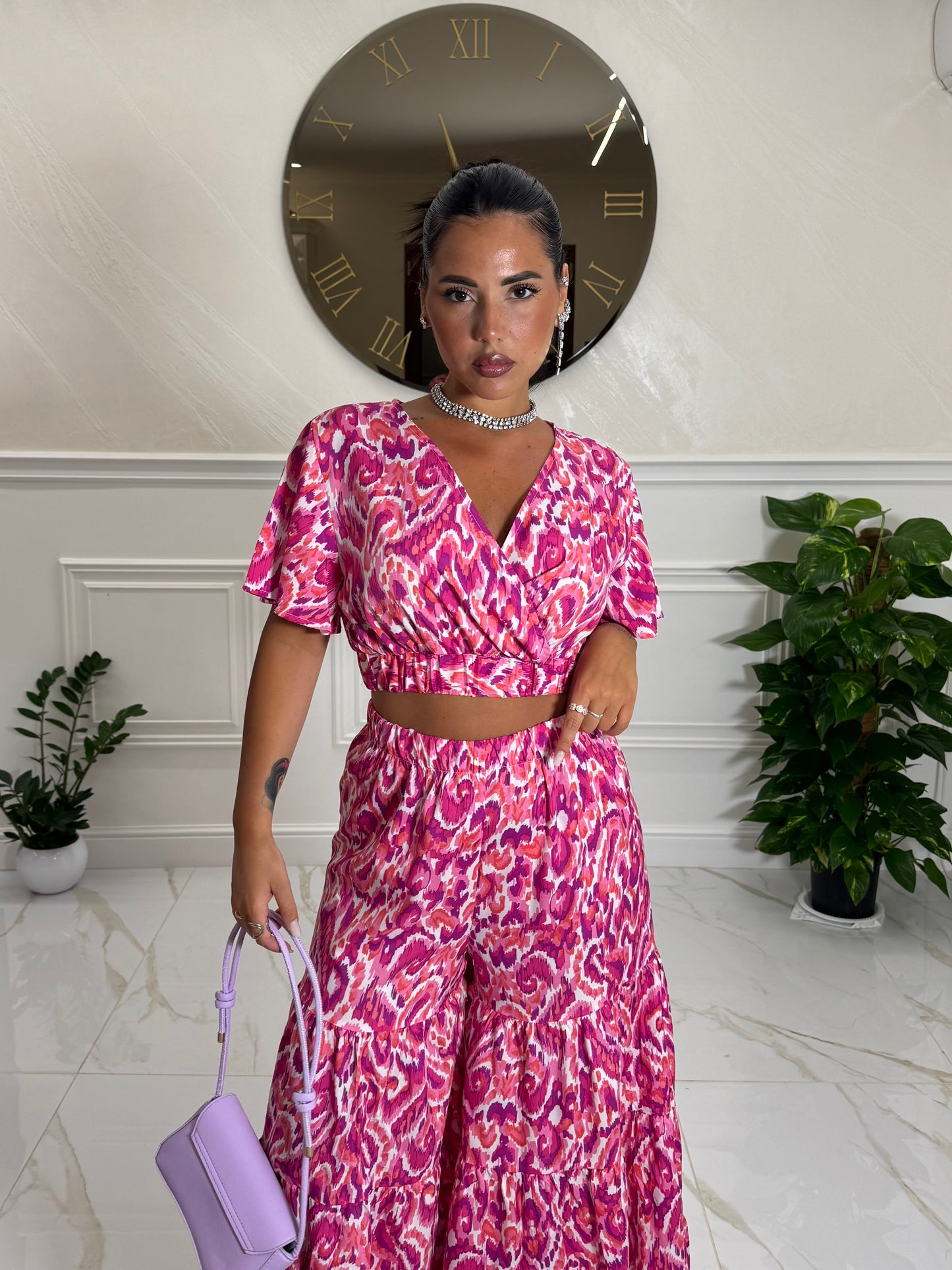 Coordinato Fantasy Fucsia