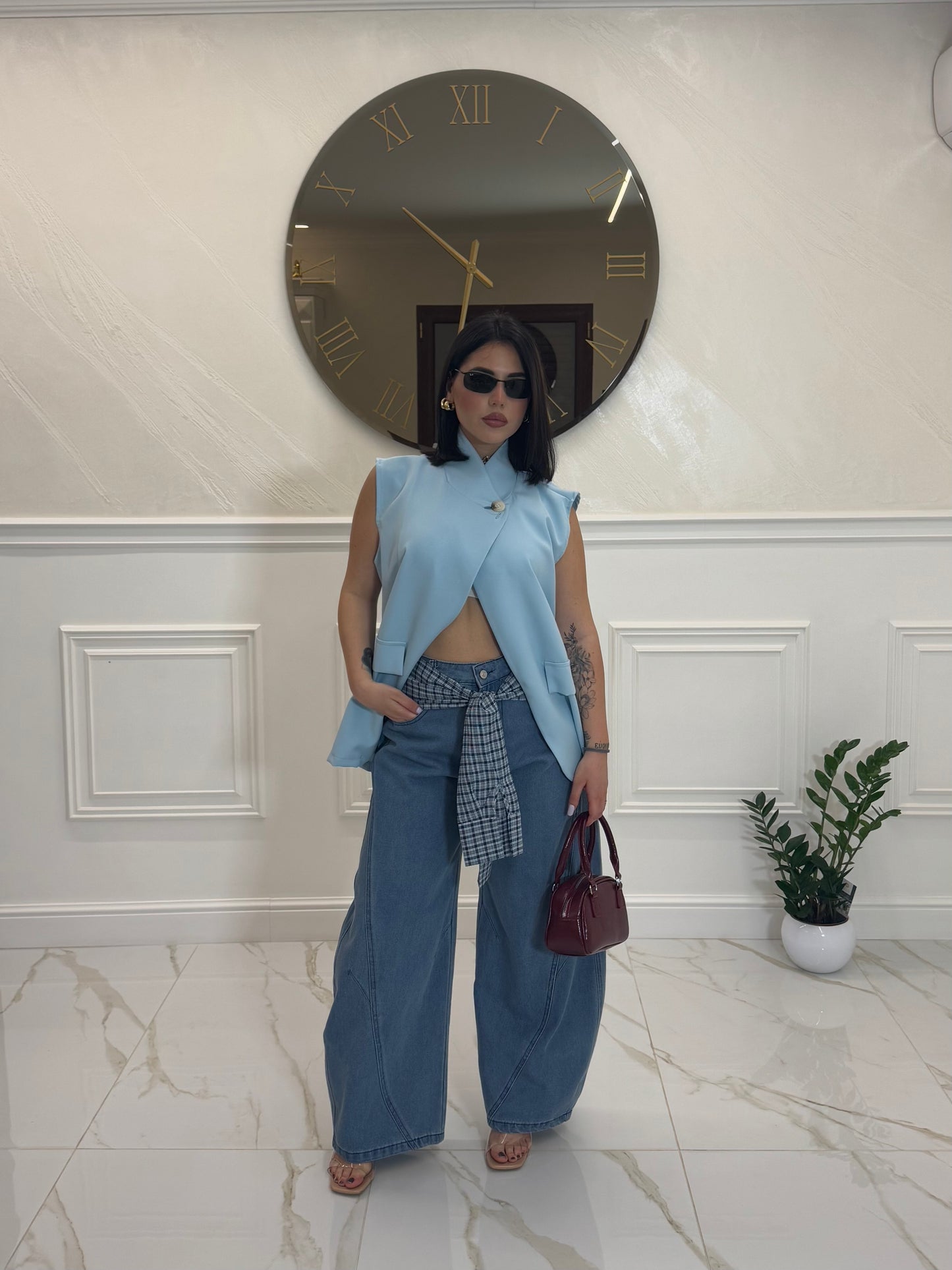 Jeans Factory Azzurro