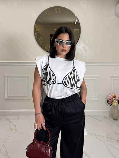 T-Shirt Open Airbag White