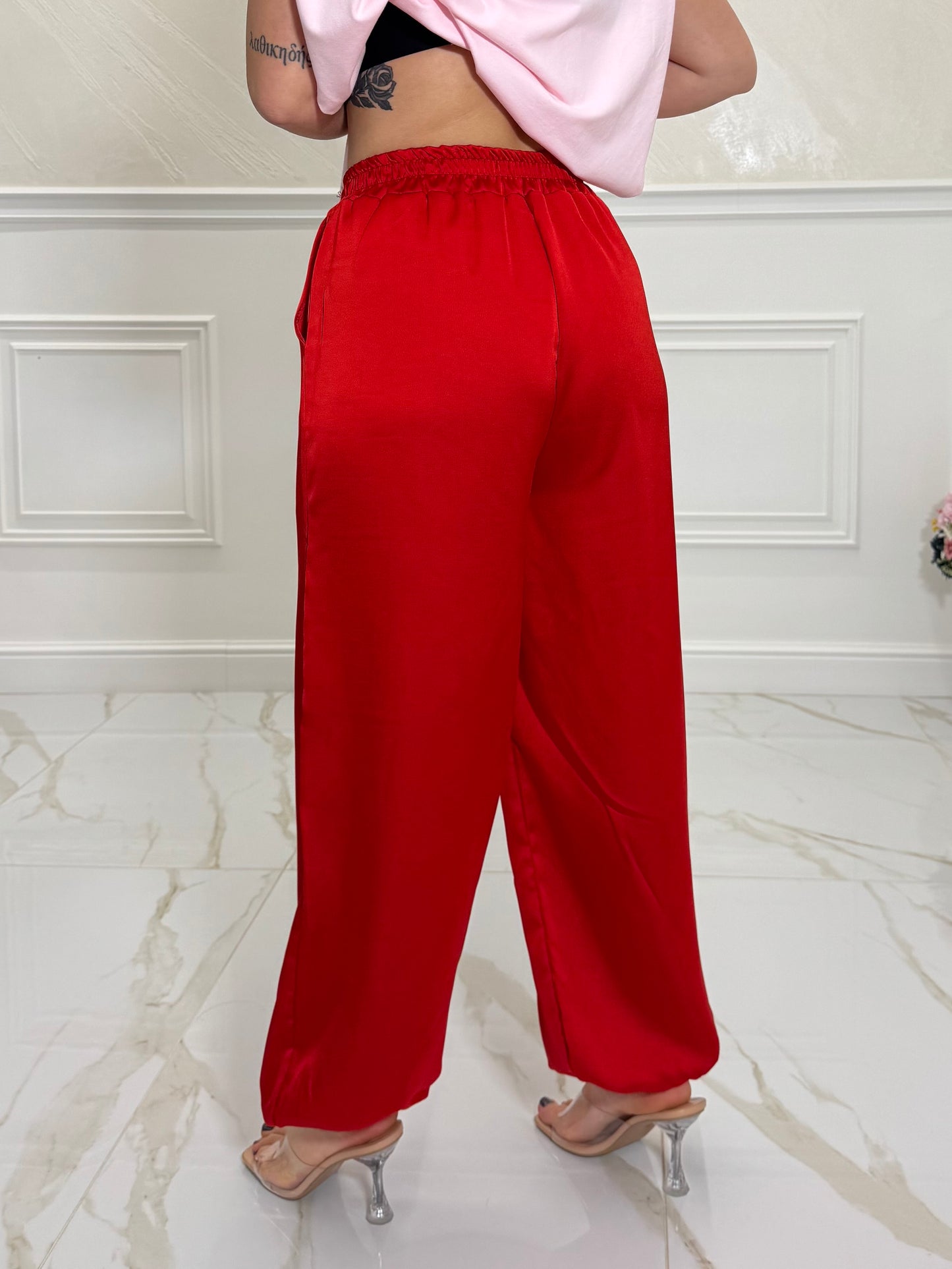 Pantalone Rosé Red