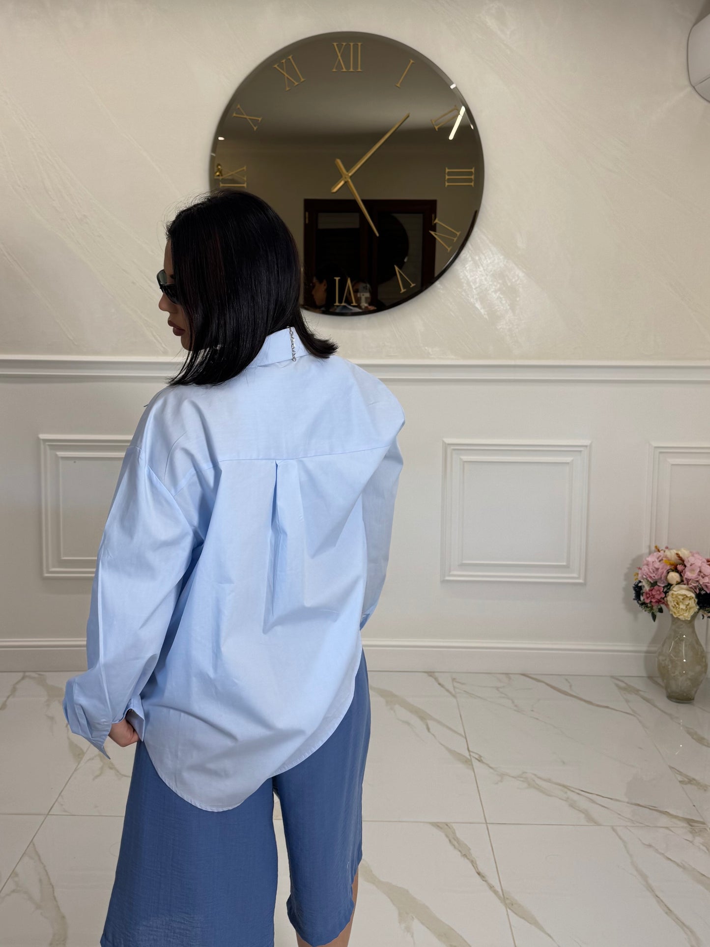 Camicia+Canotta Marais Azzurra