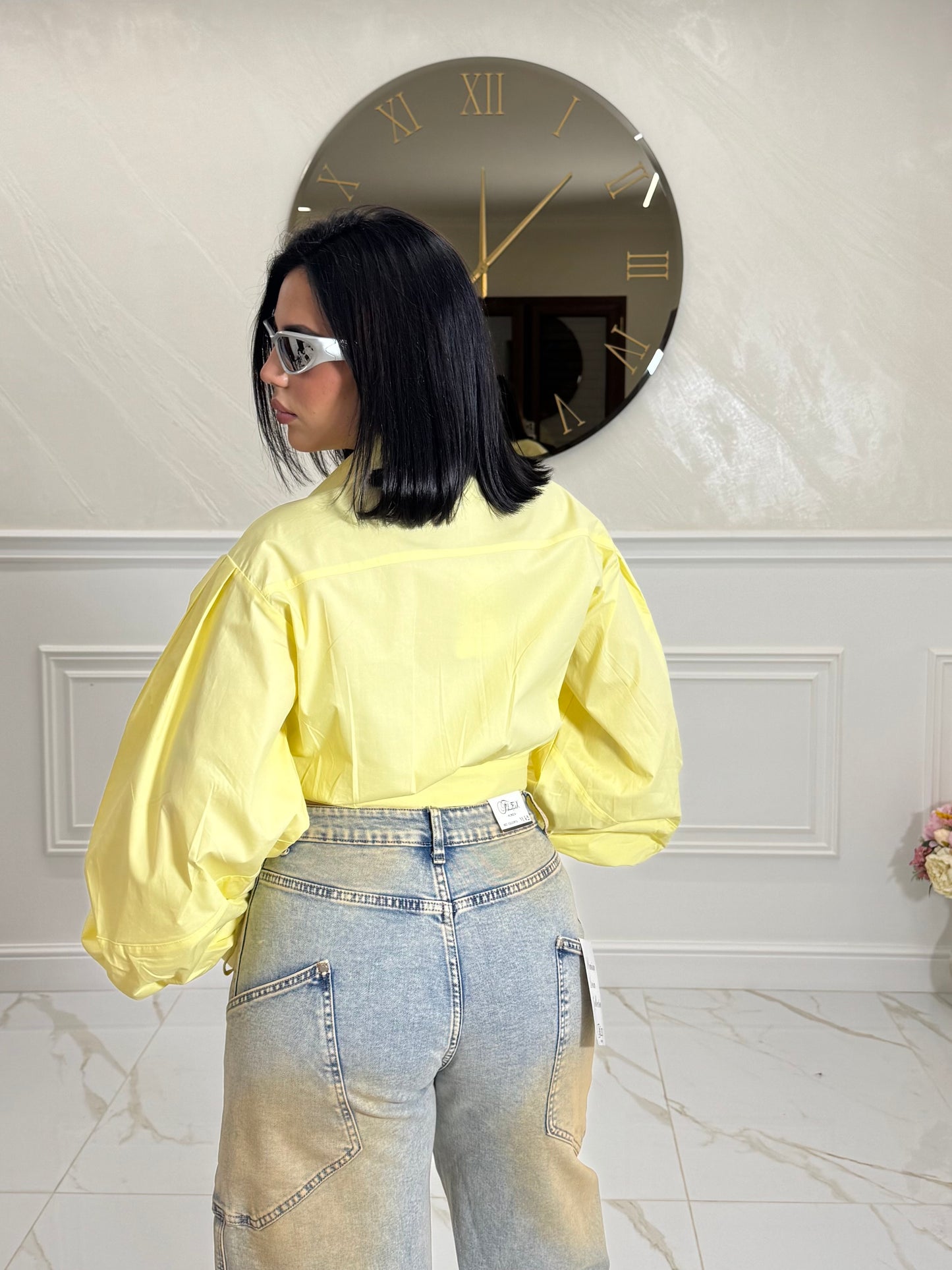 Camicia Ninfea Yellow