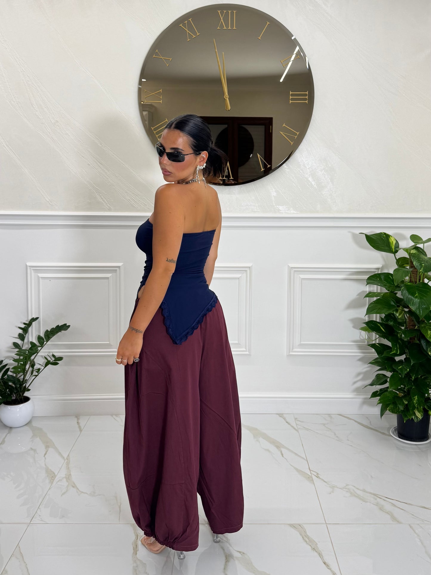 Pantalone UNDERGROUND BORDEAUX