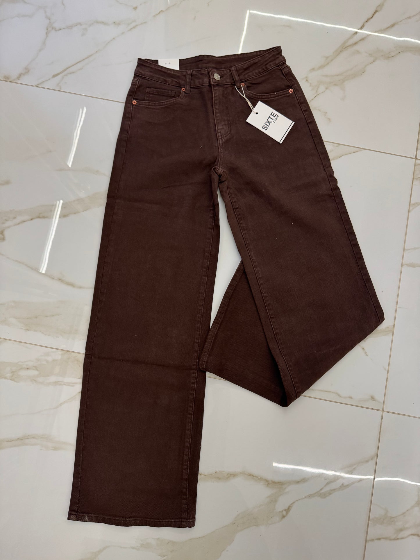 Jeans Marrone Kay