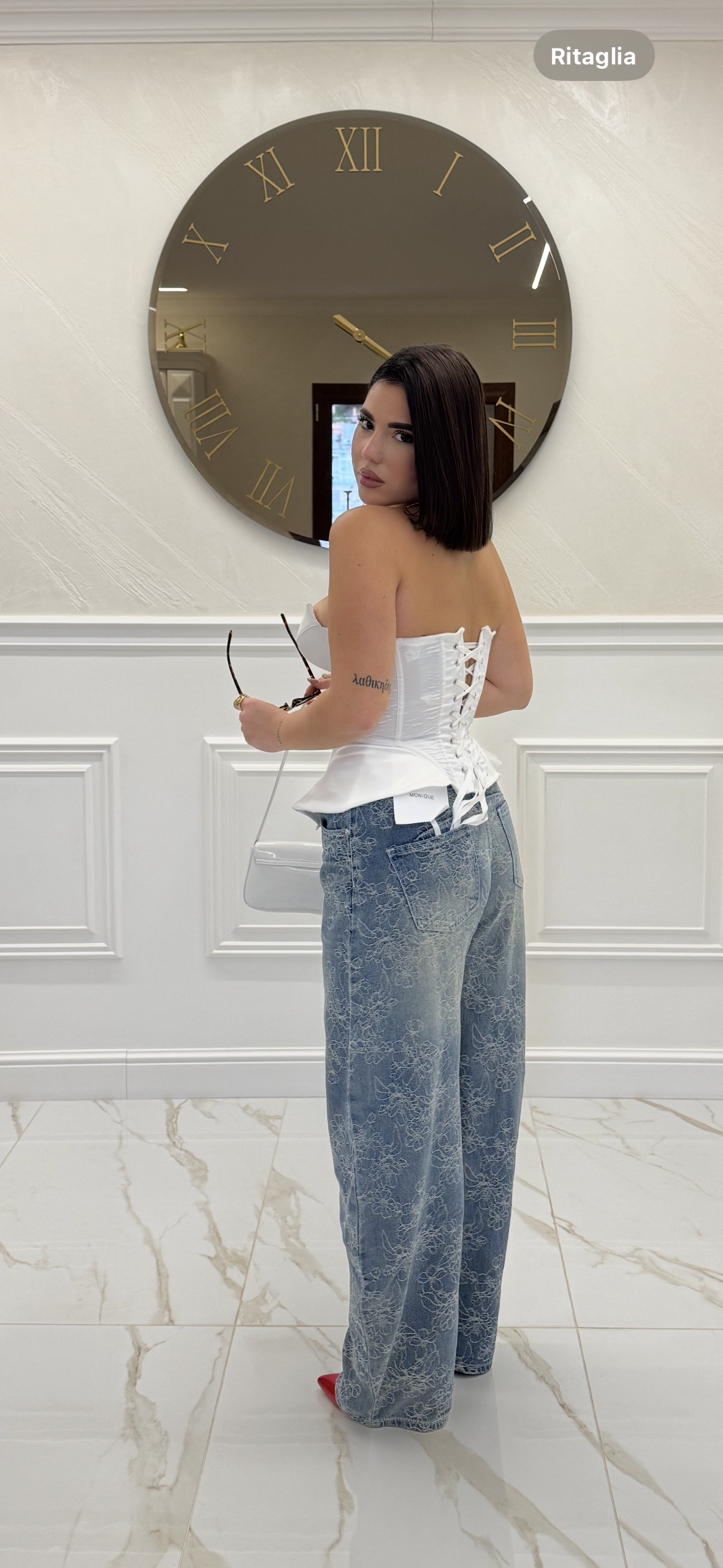 Jeans Ricami