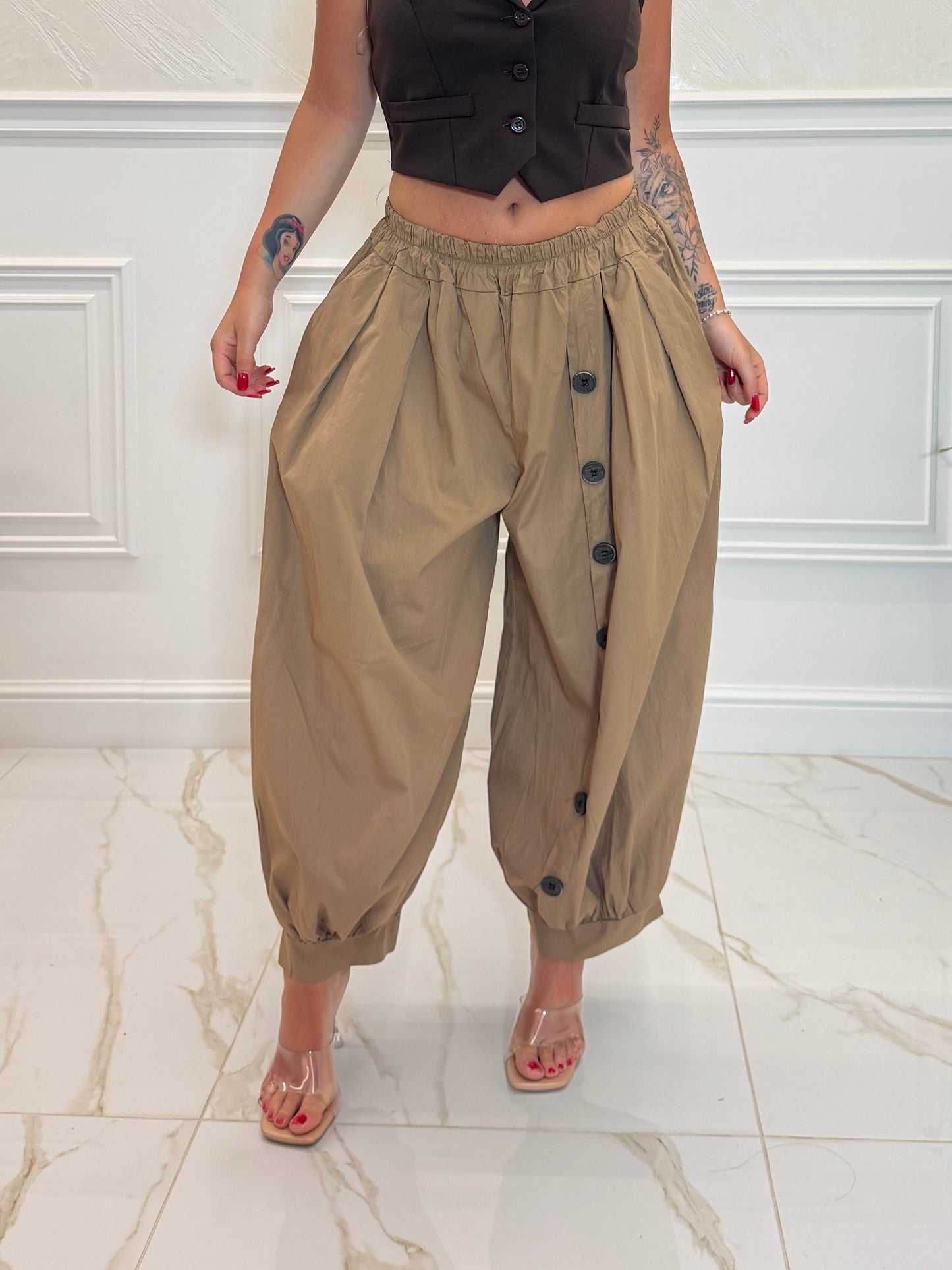 Pantalone Bottom Biscotto