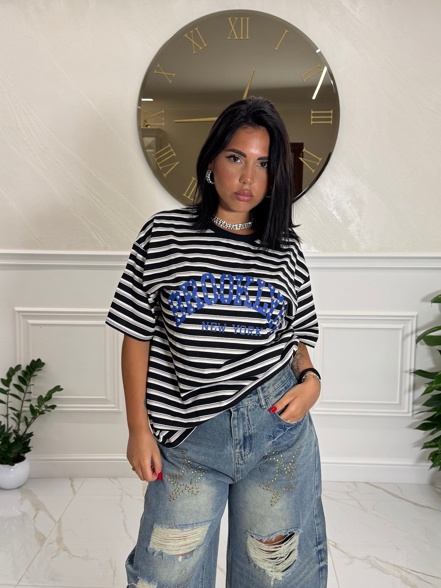 T-Shirt Brooklin Blu