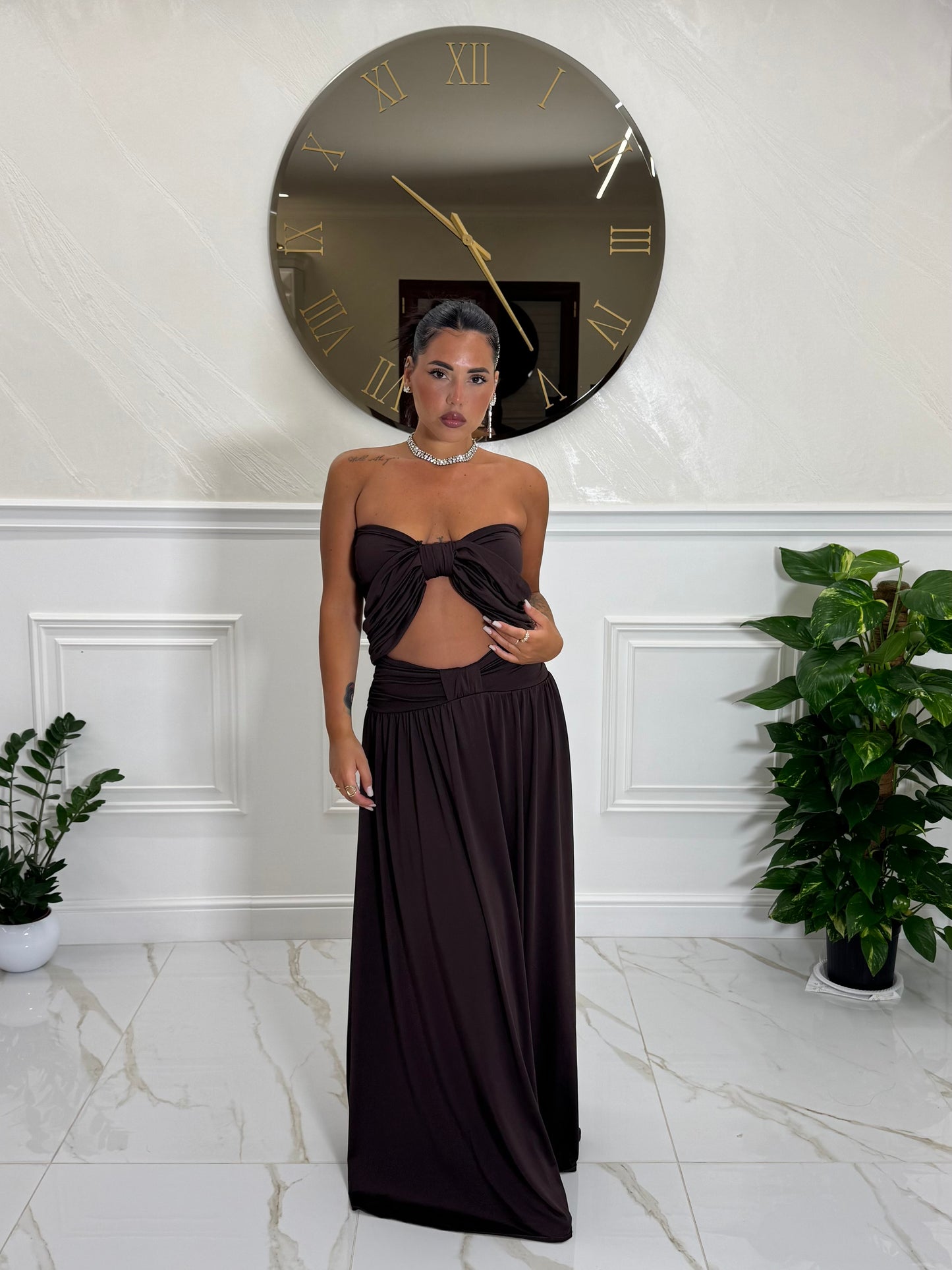 Coordinato Mulan Marrone
