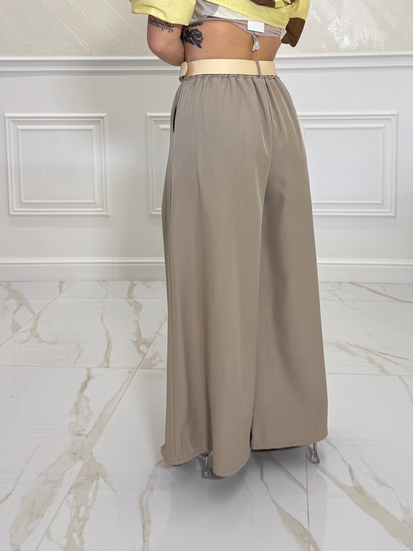 Pantalone Jazz Tortora