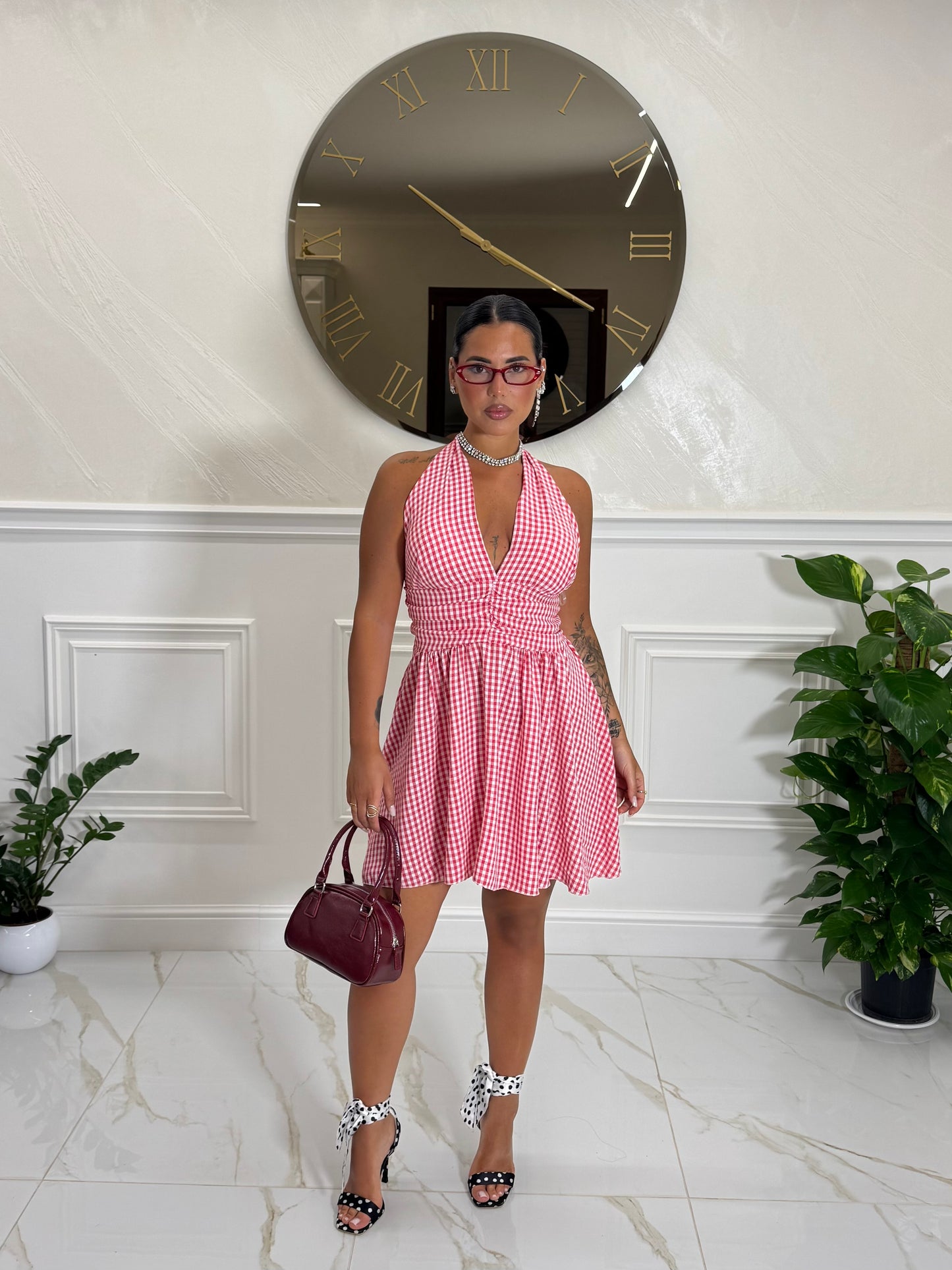 Dress GREASE RED