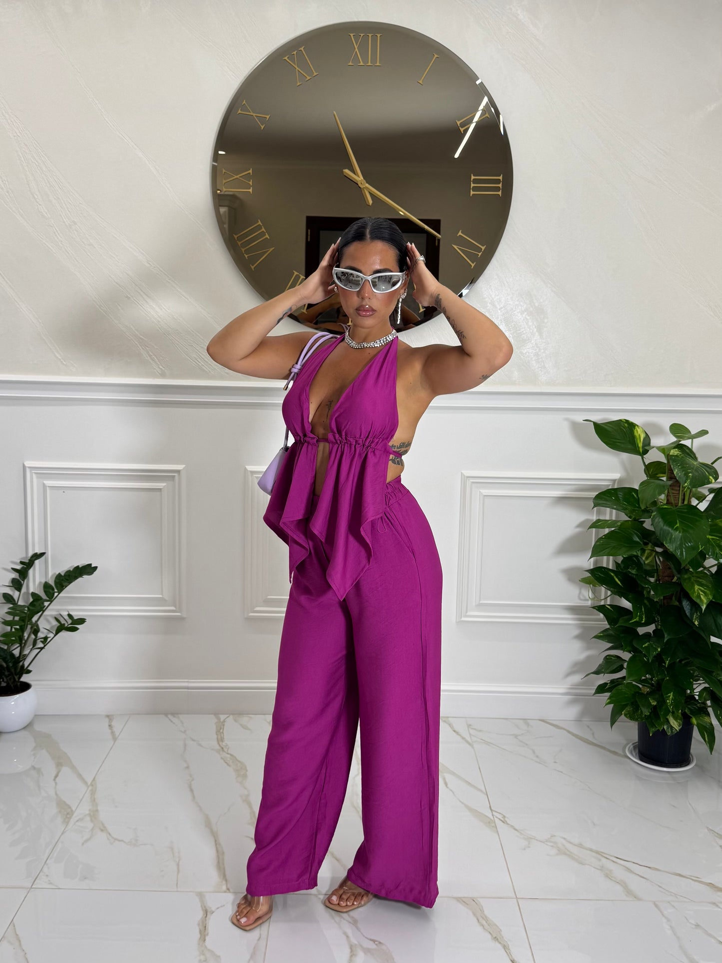 COORDINATO ALLIE VIOLA