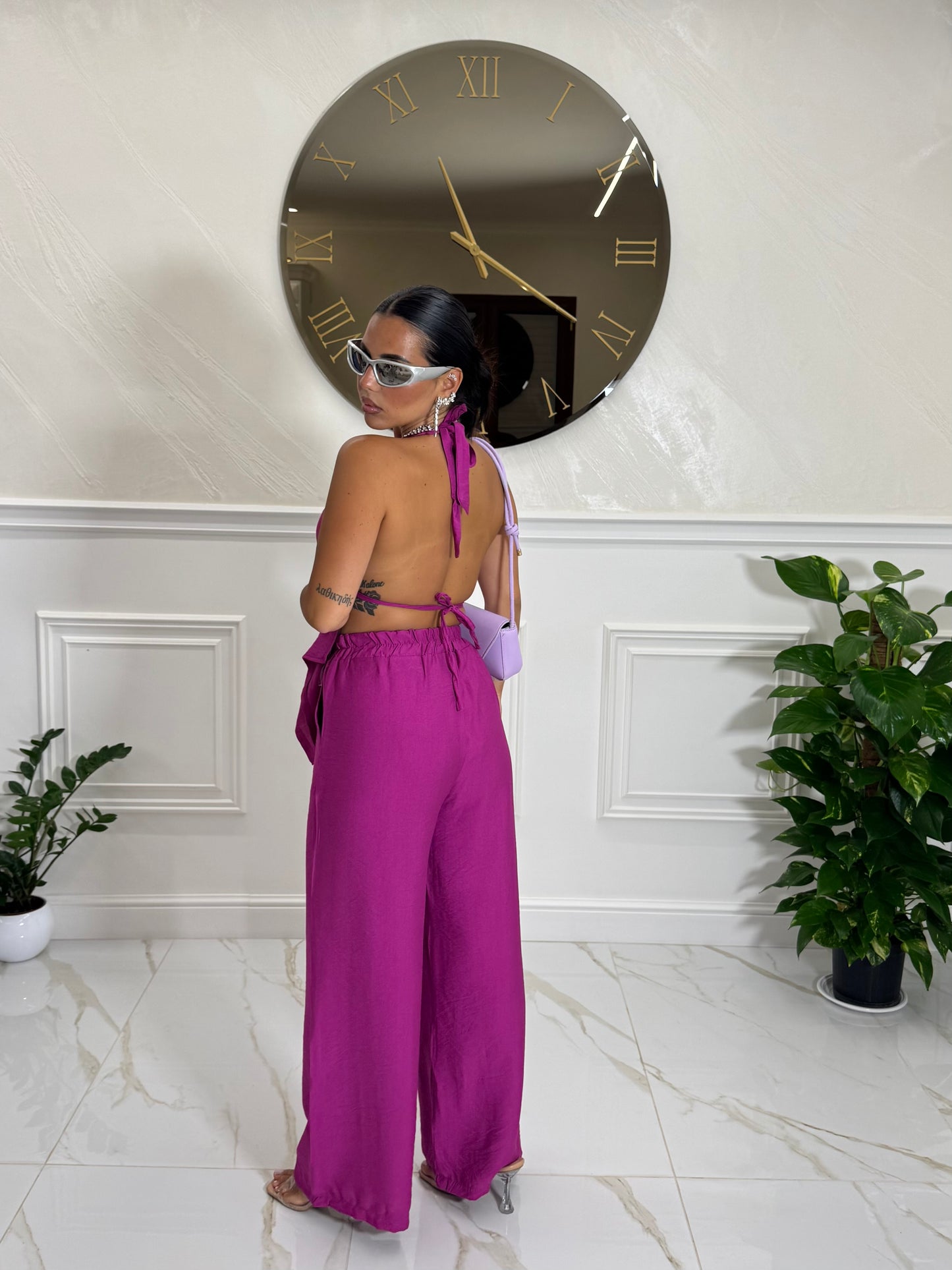 COORDINATO ALLIE VIOLA