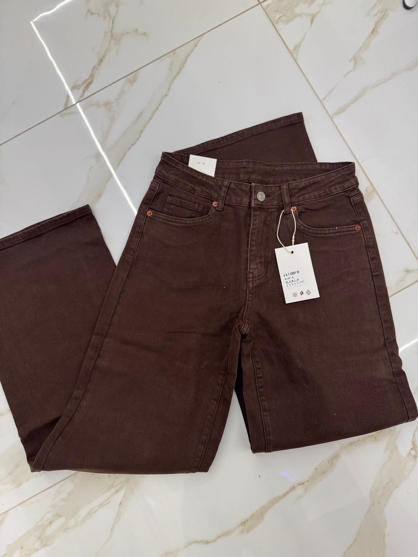 Jeans Marrone Kay