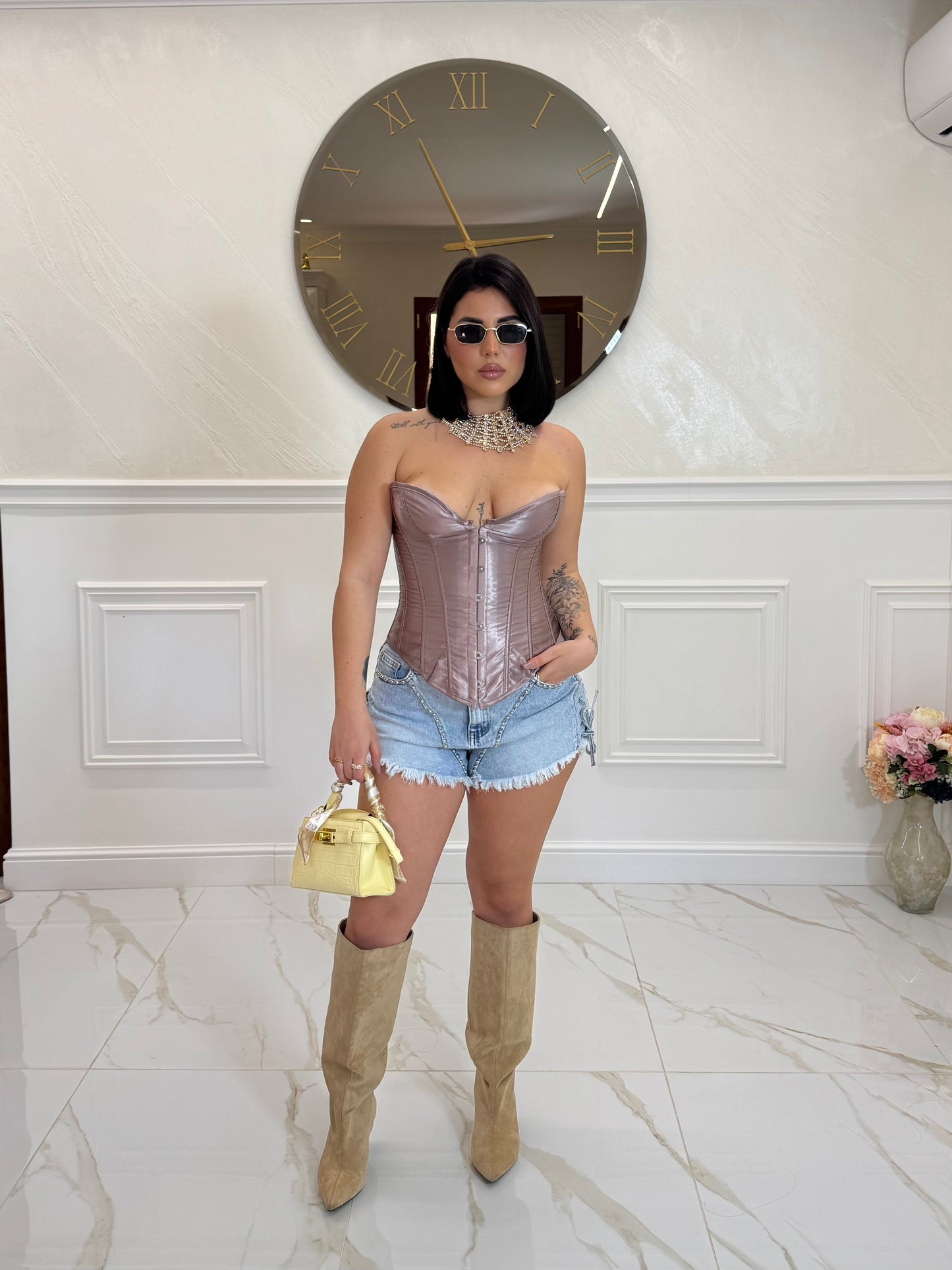 Shorts Jeans Clear