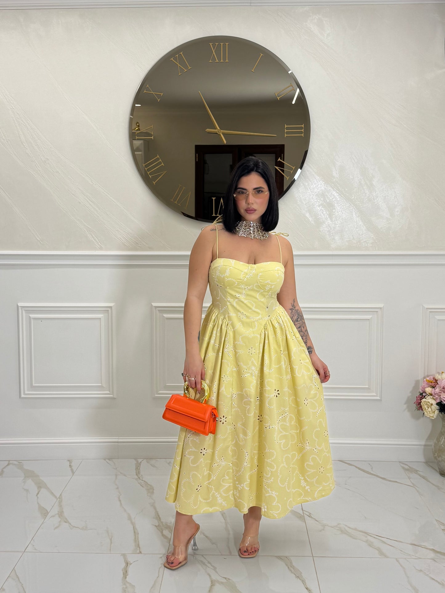 Dress Montecarlo Yellow